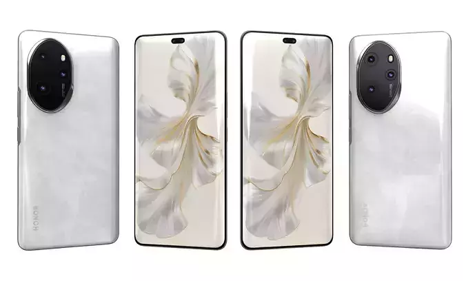Honor 100 Pro White High Poly 