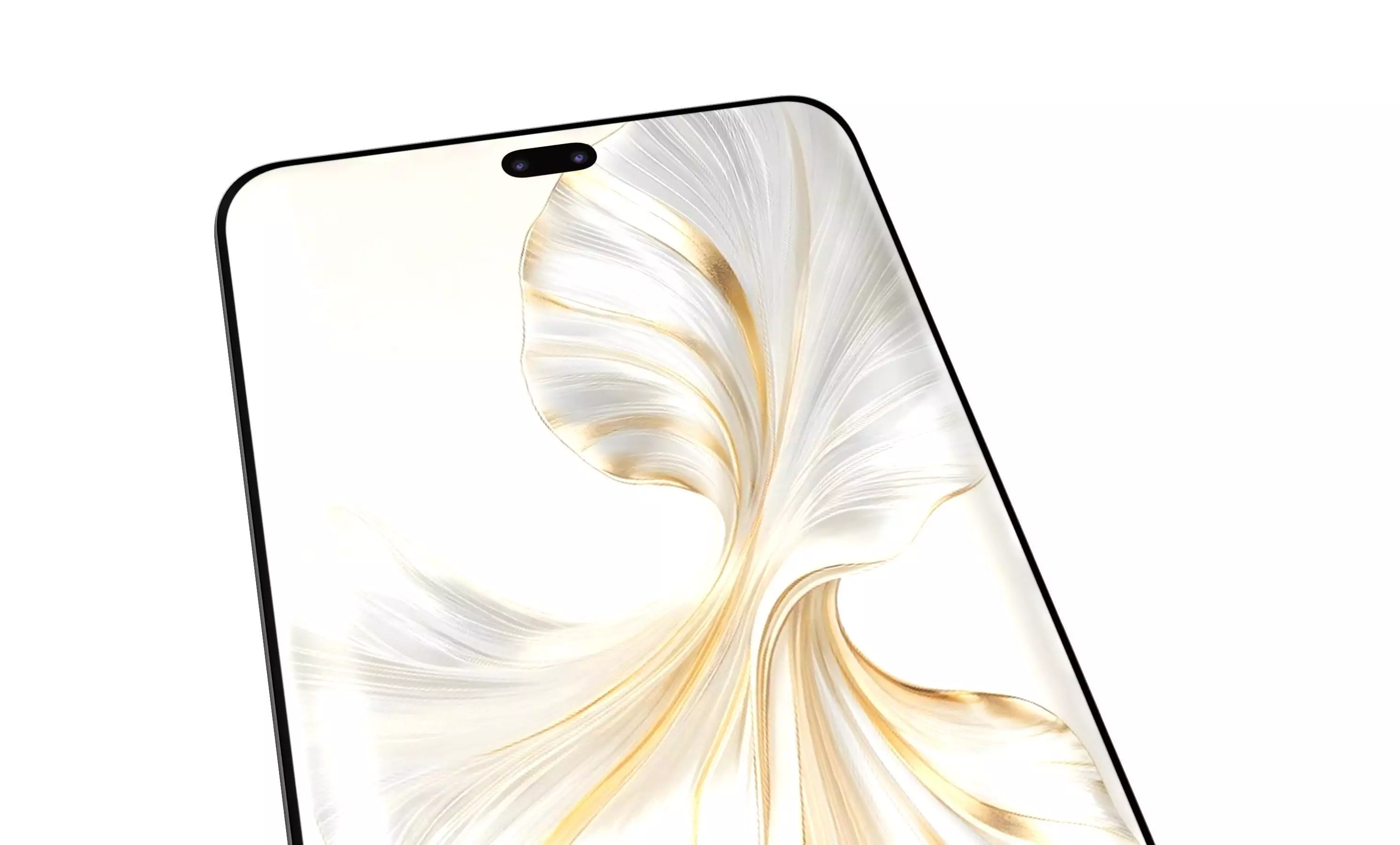 Honor 100 Pro White High Poly  3D model_8