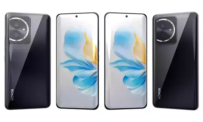 Honor 100 Black High Poly 