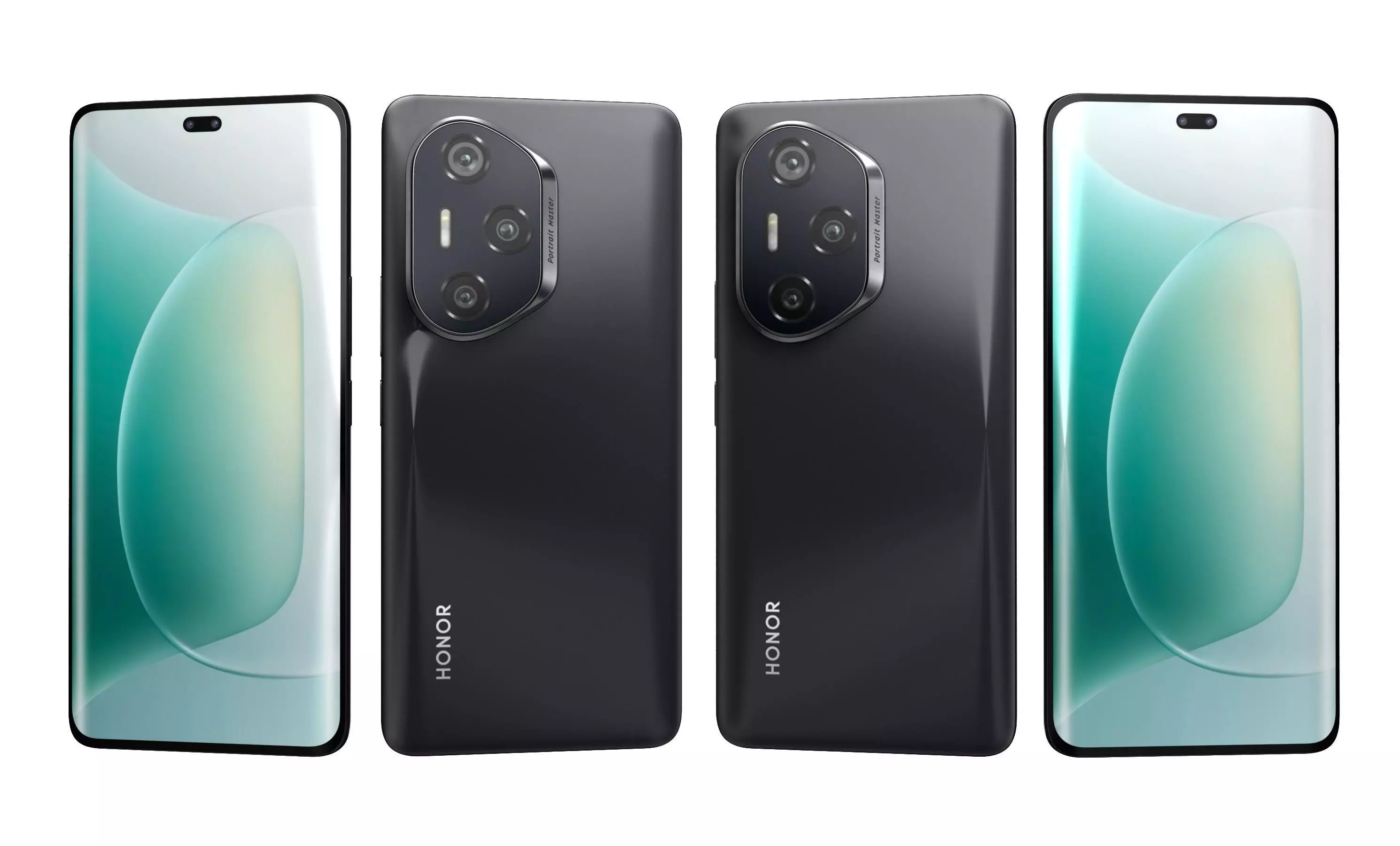 Honor 300 Pro All Colors High Poly 3D model_2