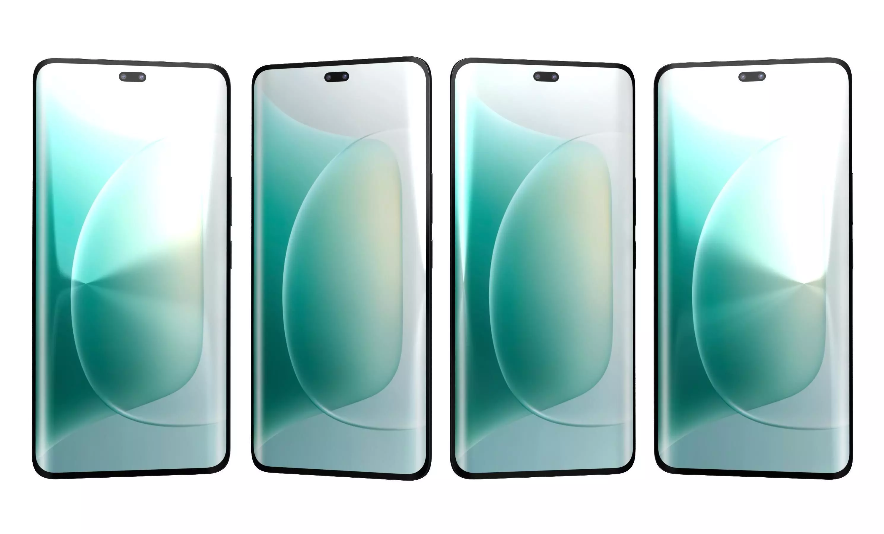 Honor 300 Pro All Colors High Poly 3D model_25