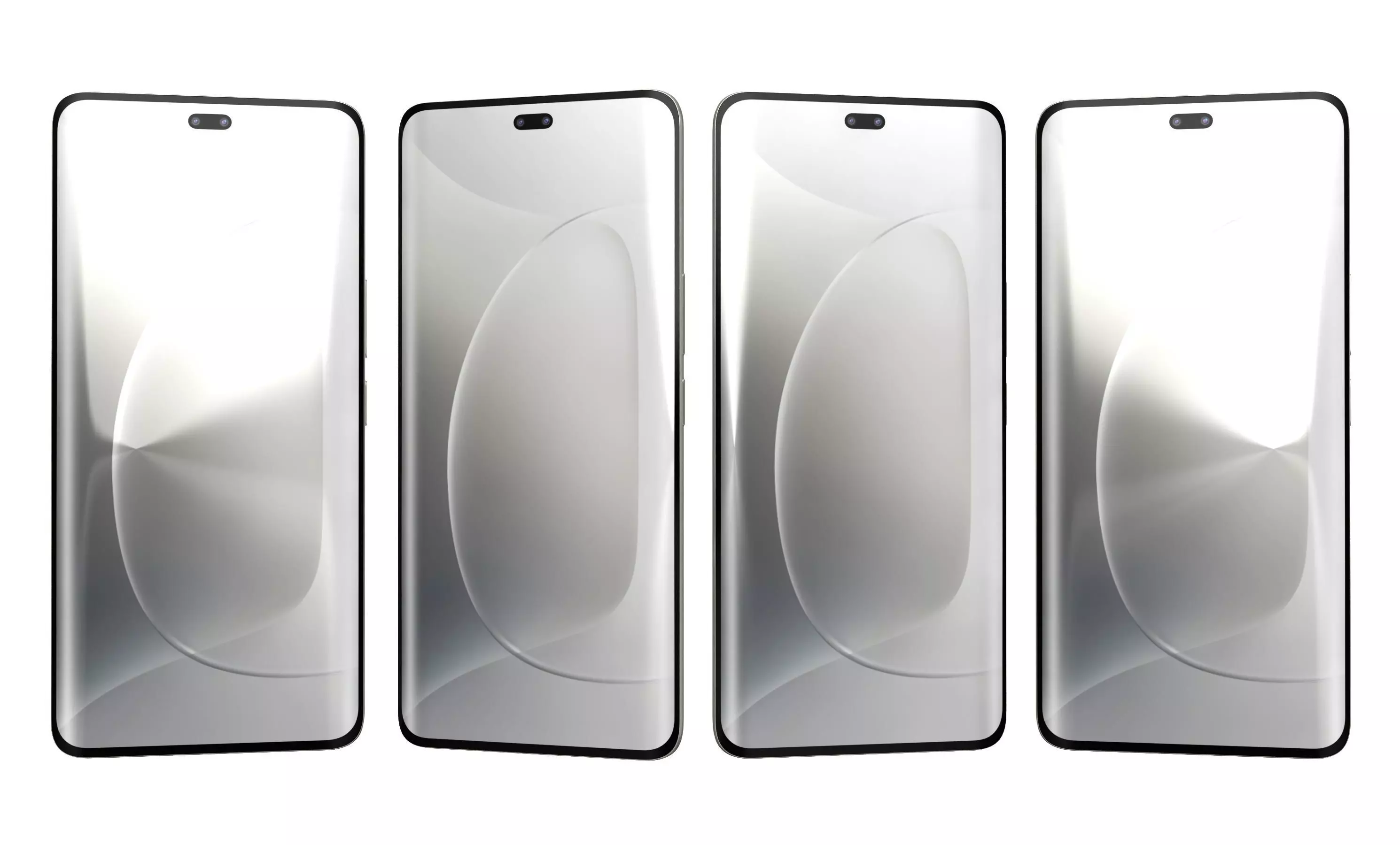 Honor 300 Pro All Colors High Poly 3D model_4