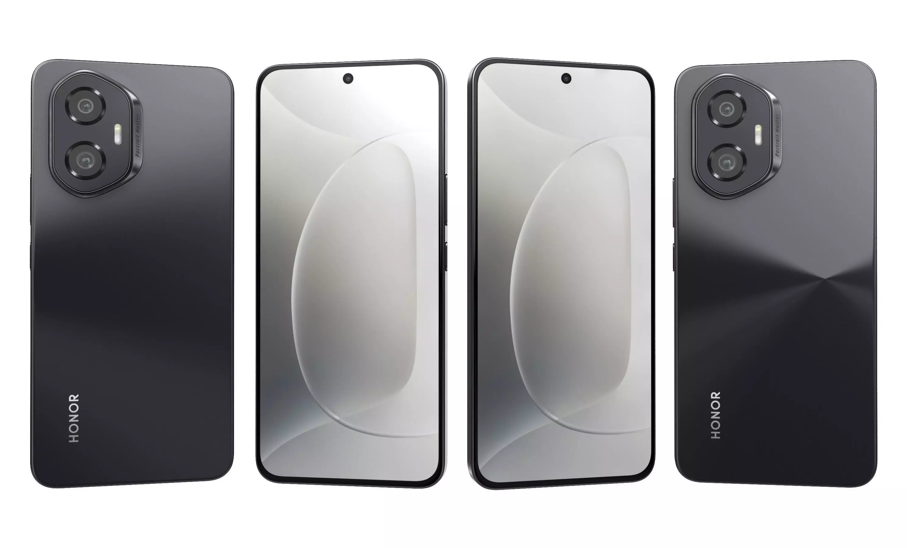 Honor 300 All Colors High Poly  3D model_1