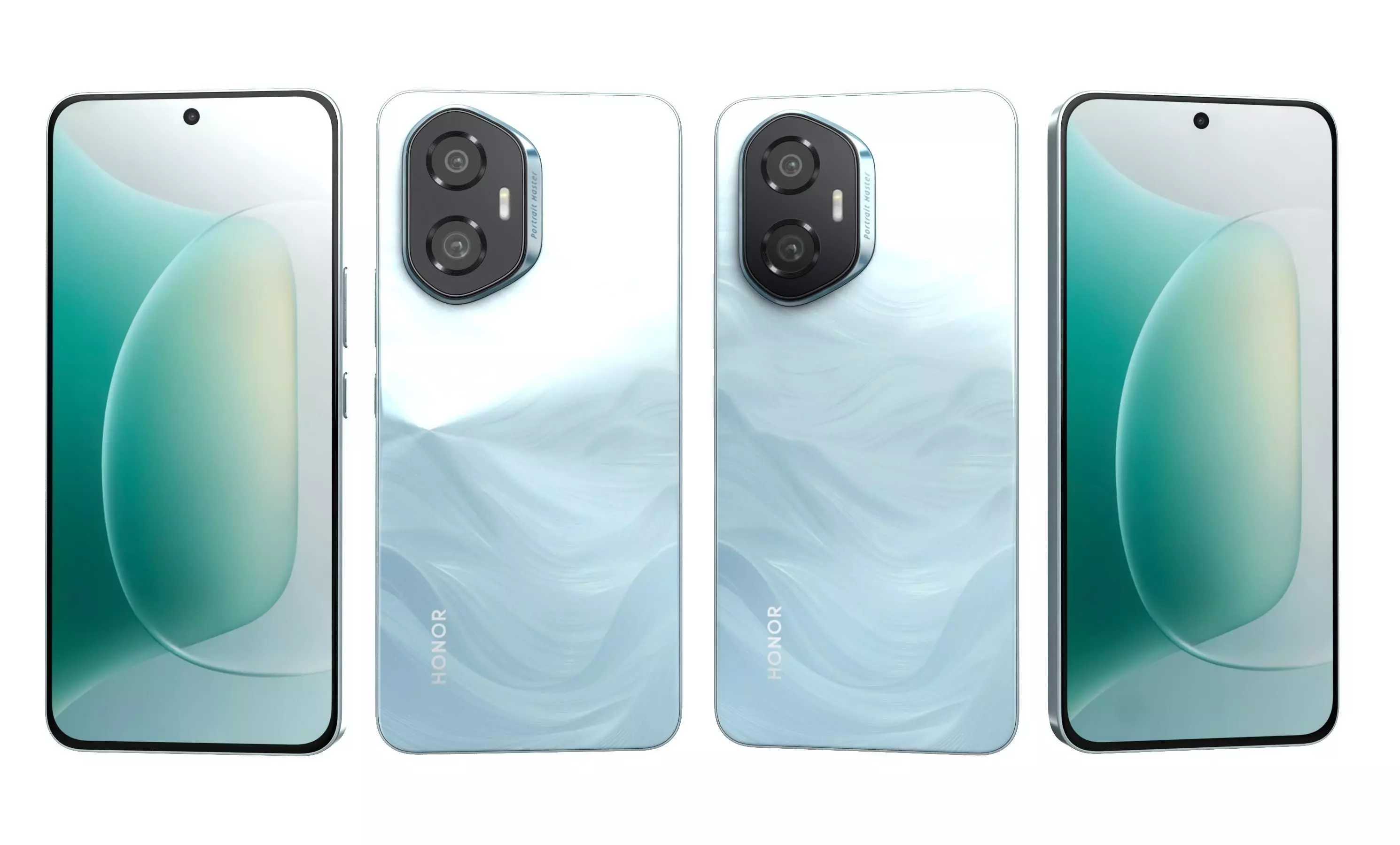 Honor 300 All Colors High Poly  3D model_2