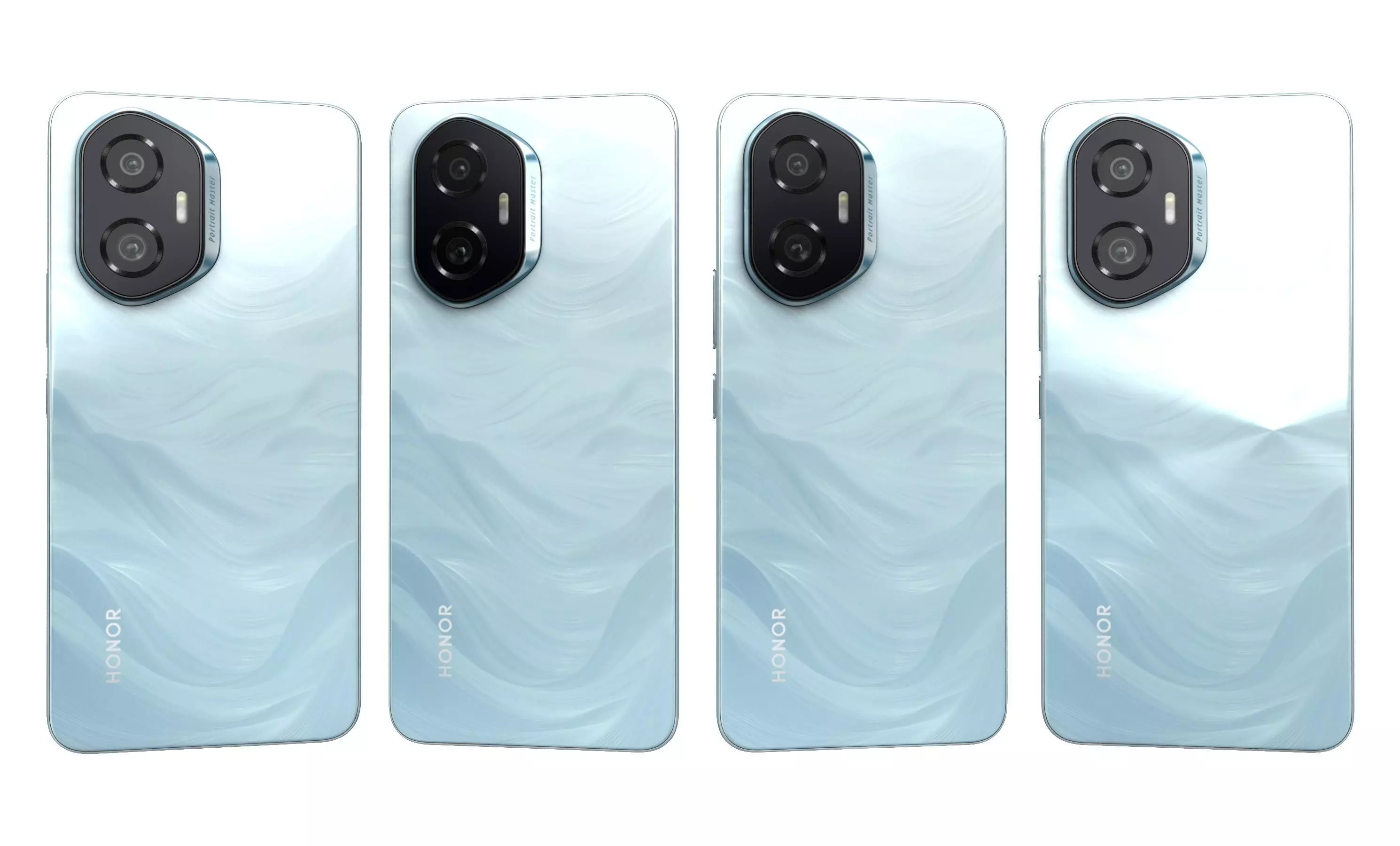 Honor 300 All Colors High Poly  3D model_35