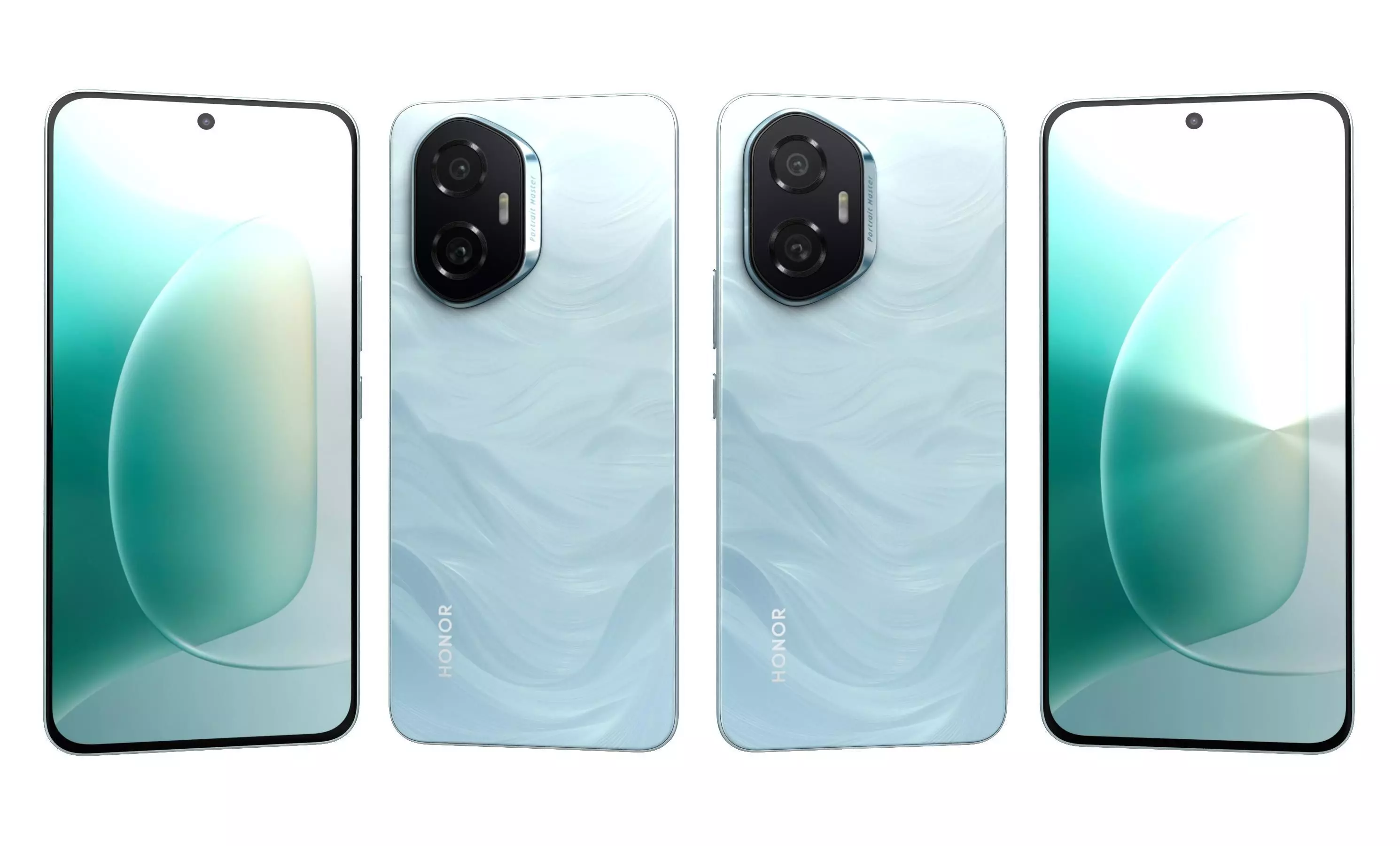 Honor 300 All Colors High Poly  3D model_34