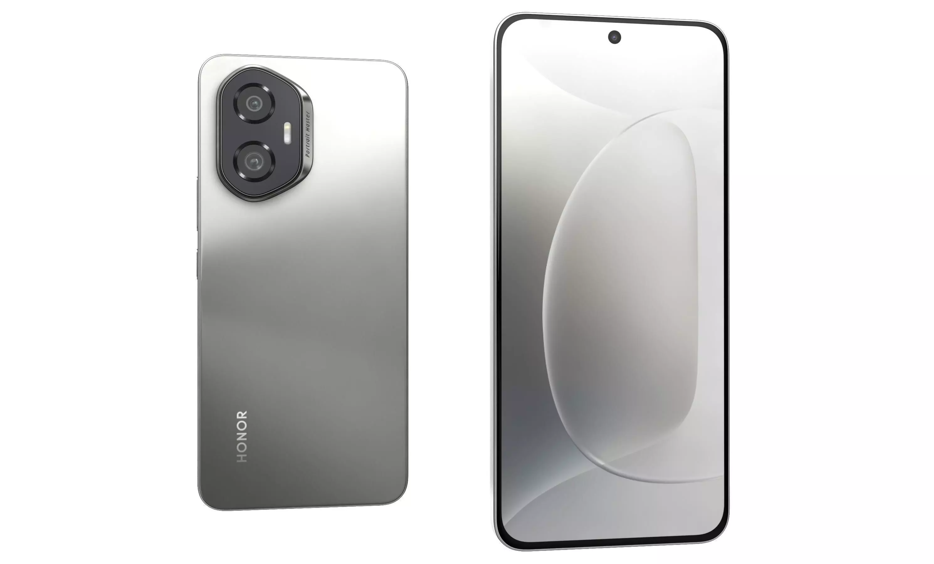 Honor 300 Gray High Poly  3D model_28