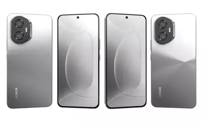 Honor 300 Gray High Poly 
