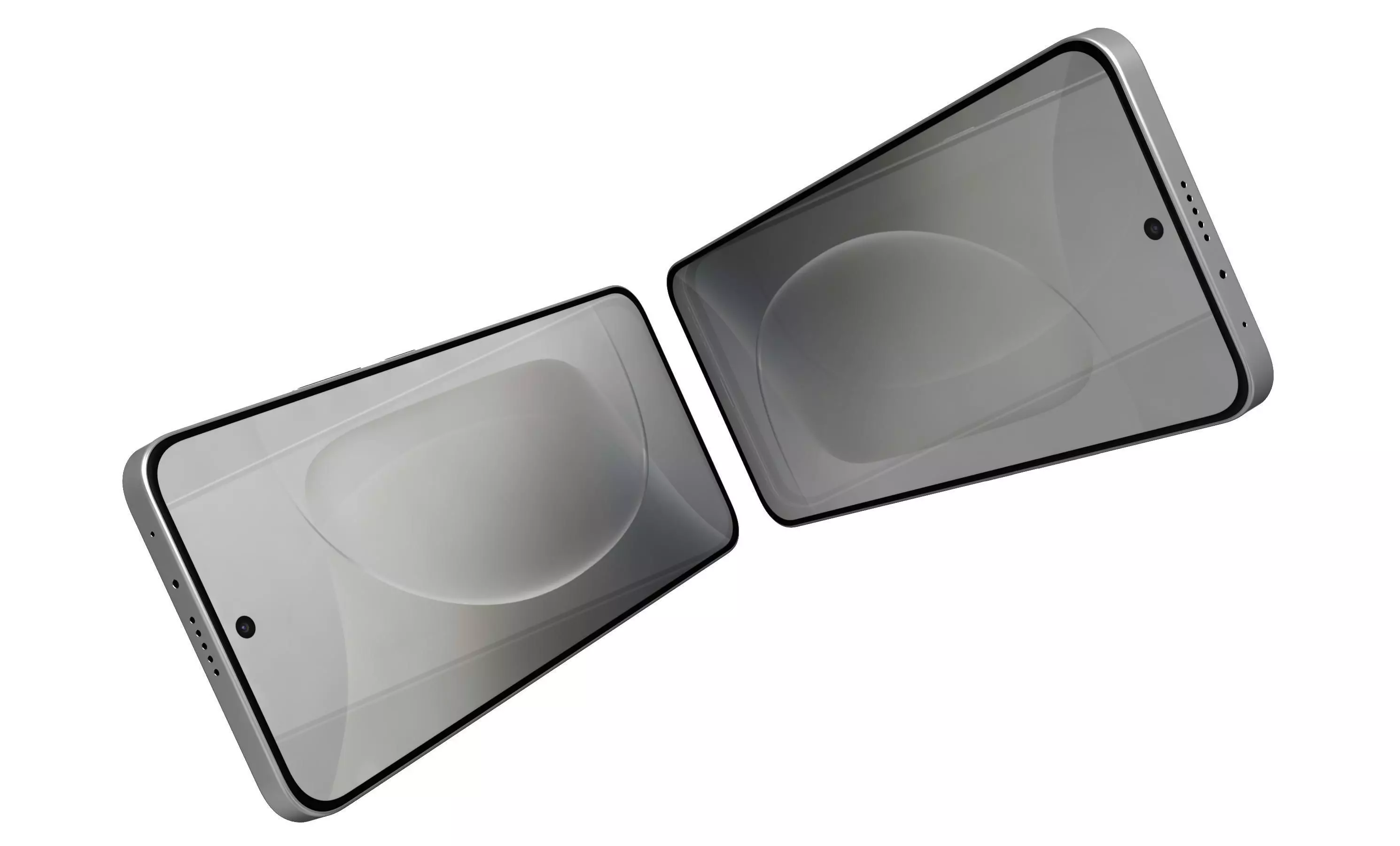 Honor 300 Gray High Poly  3D model_3