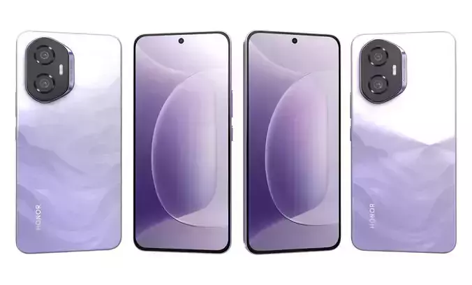 Honor 300 Purple High Poly 