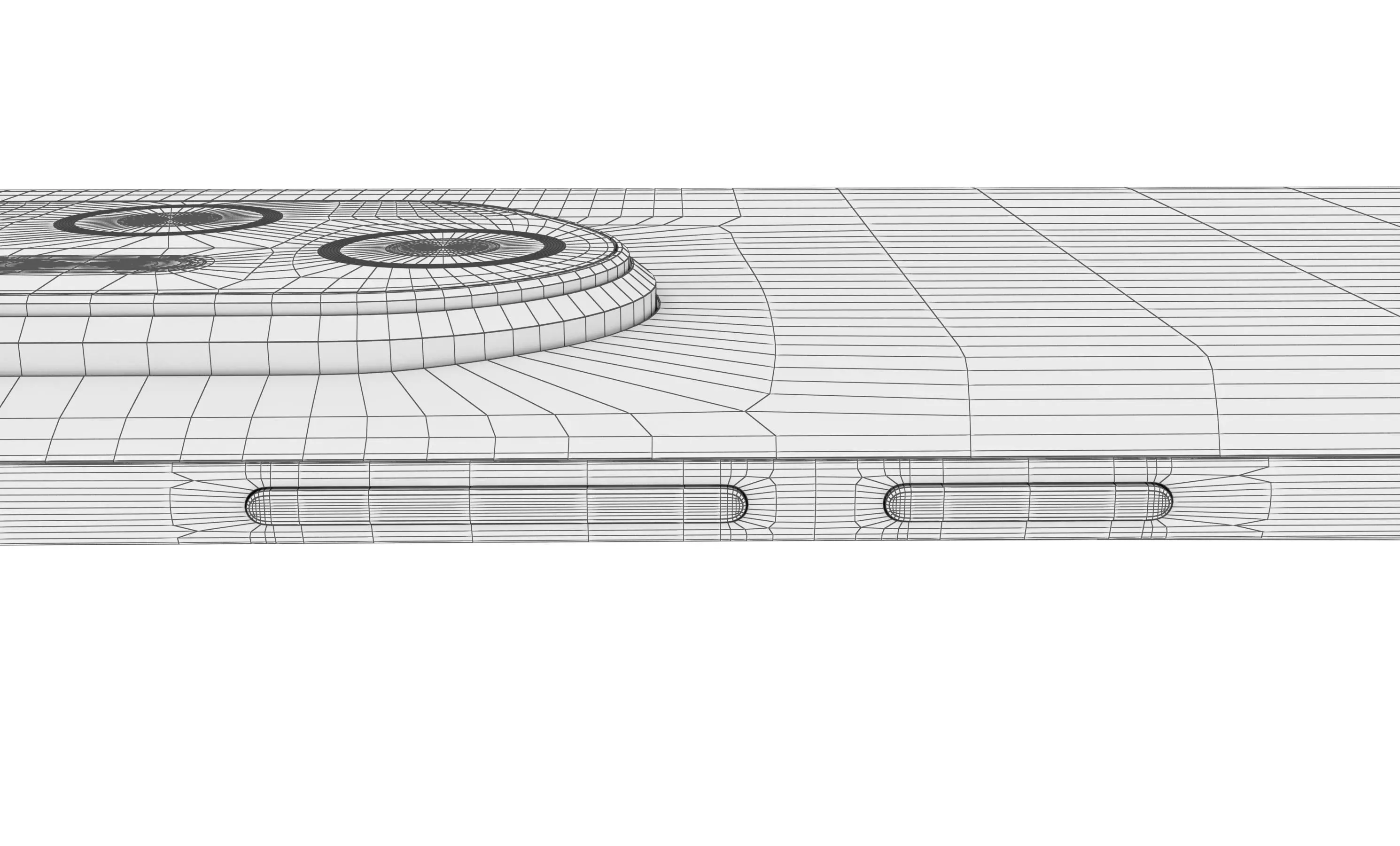 Honor 300 Ultra Camellia White High Poly 3D model_22