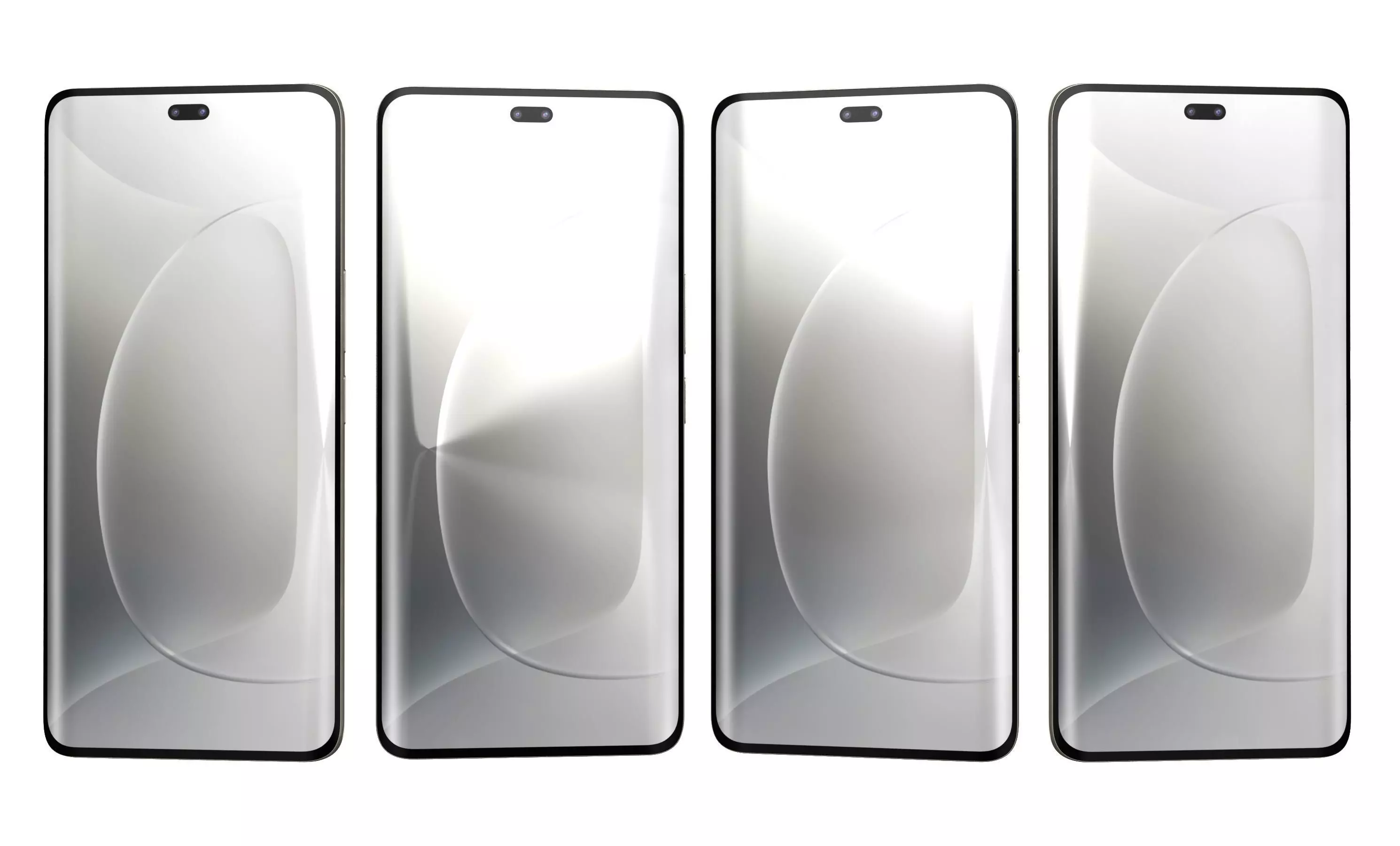 Honor 300 Ultra Camellia White High Poly 3D model_28