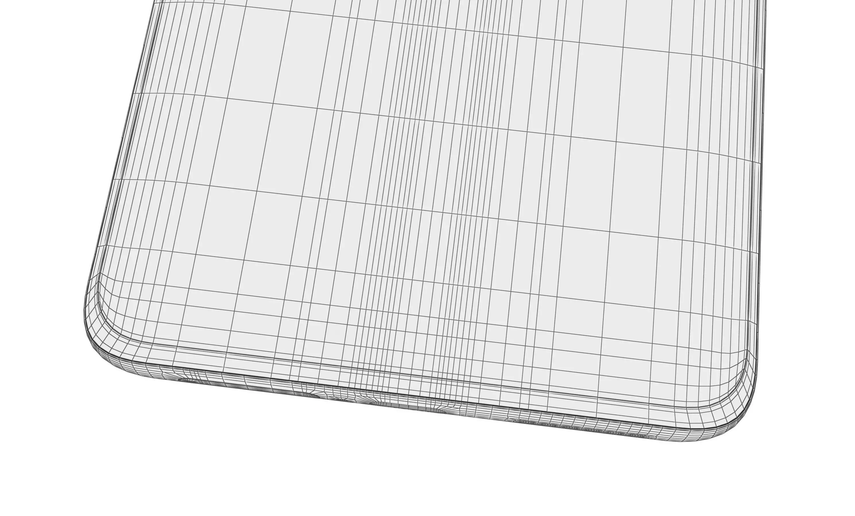 Honor 300 Ultra Camellia White High Poly 3D model_17