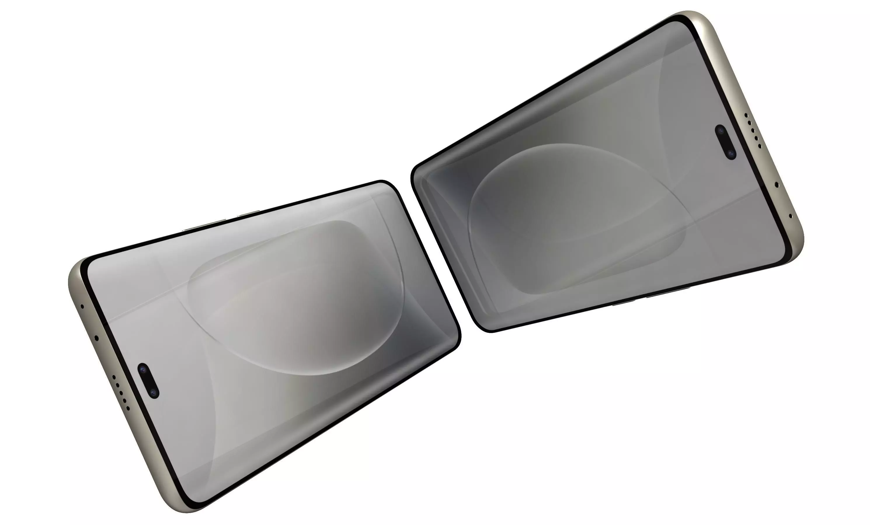 Honor 300 Ultra Camellia White High Poly 3D model_3