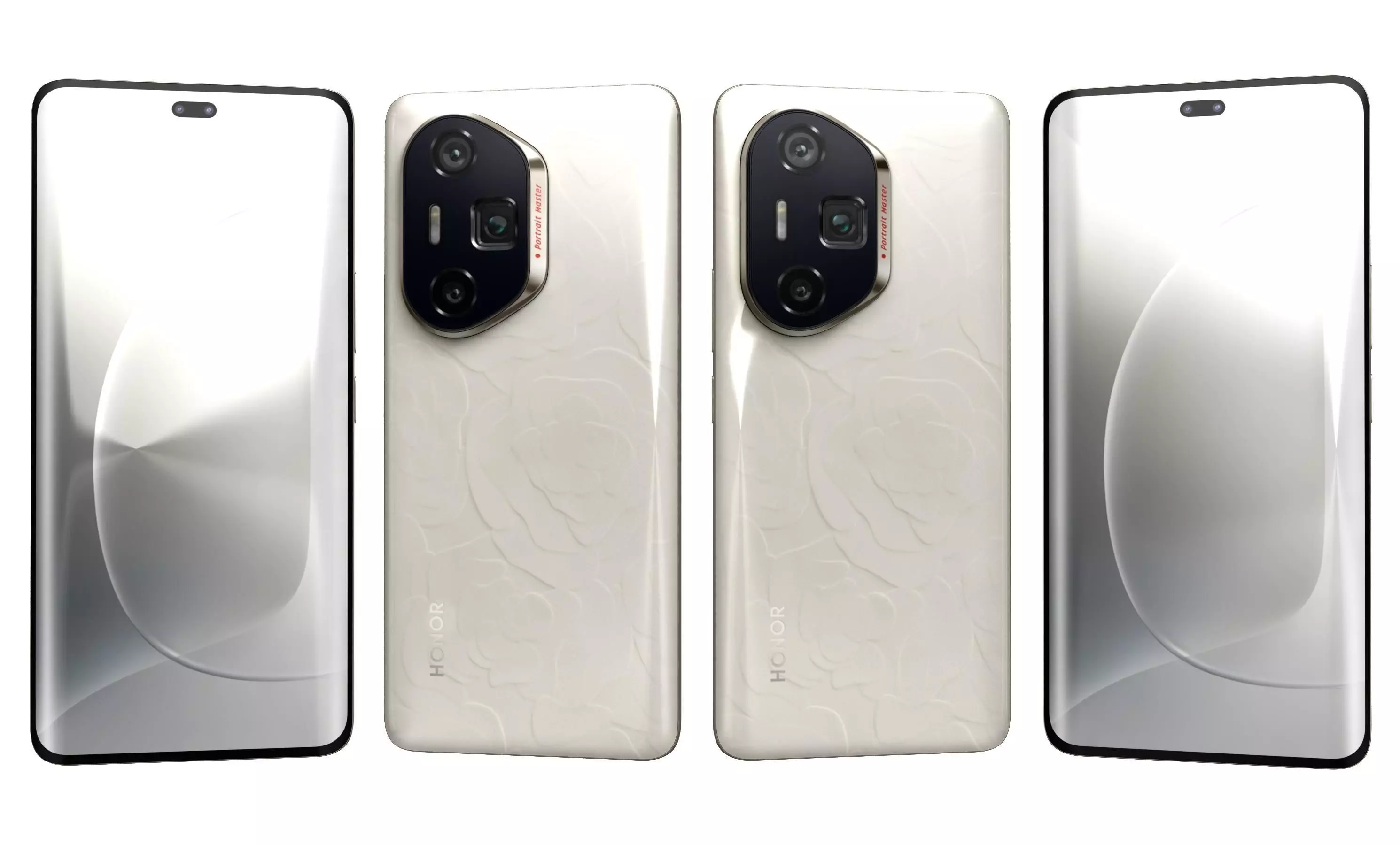 Honor 300 Ultra Camellia White High Poly 3D model_21