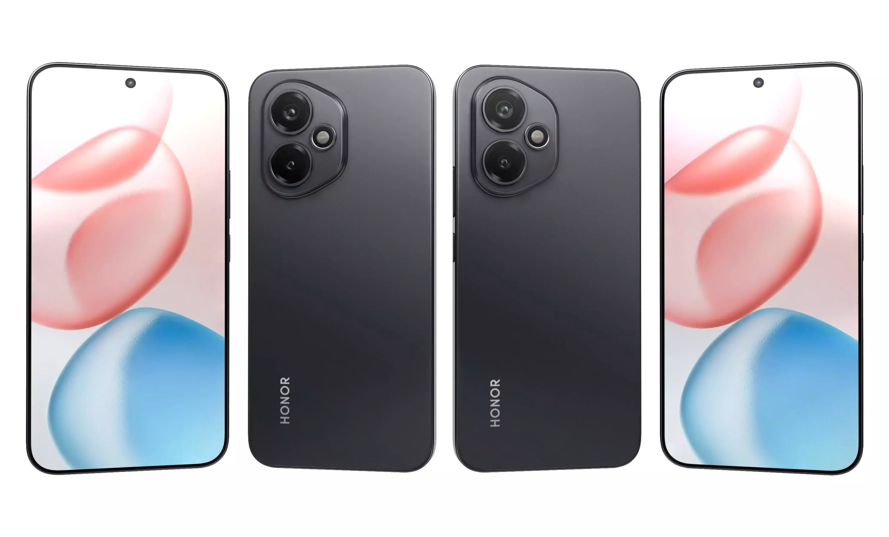 Honor 400 All Colors High Poly  3D model_26