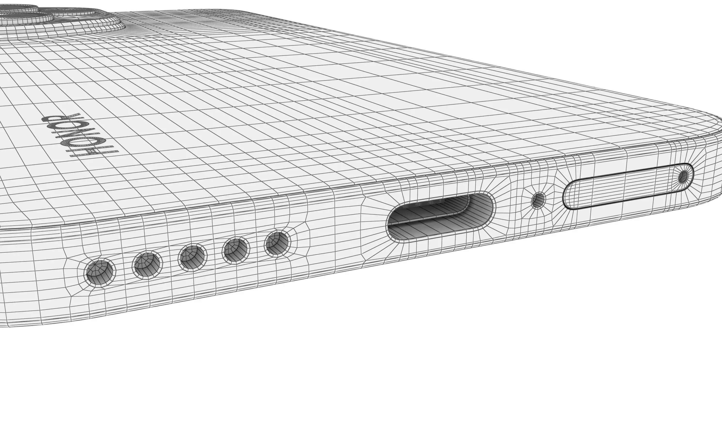 Honor 400 All Colors High Poly  3D model_21