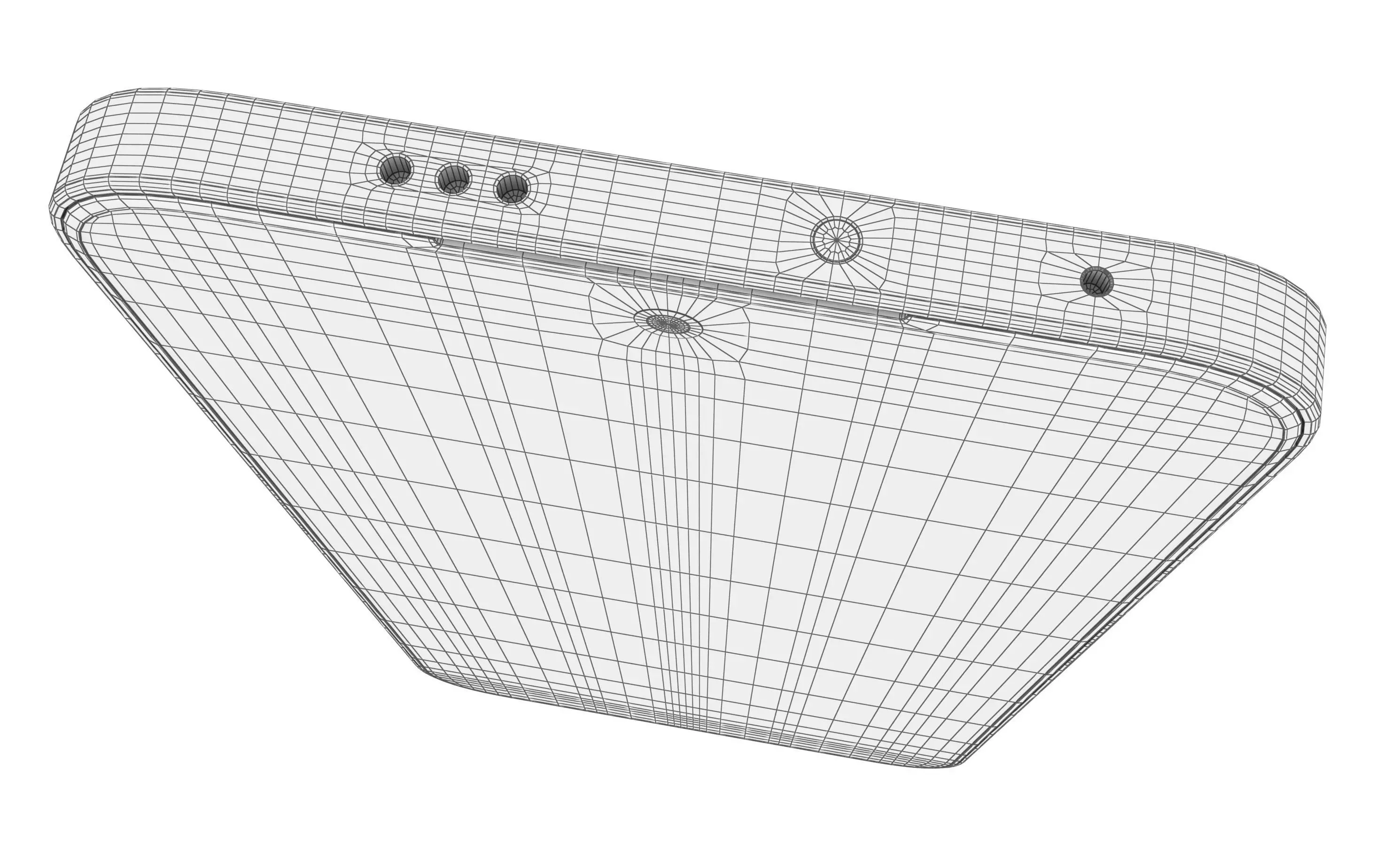 Honor 400 All Colors High Poly  3D model_11