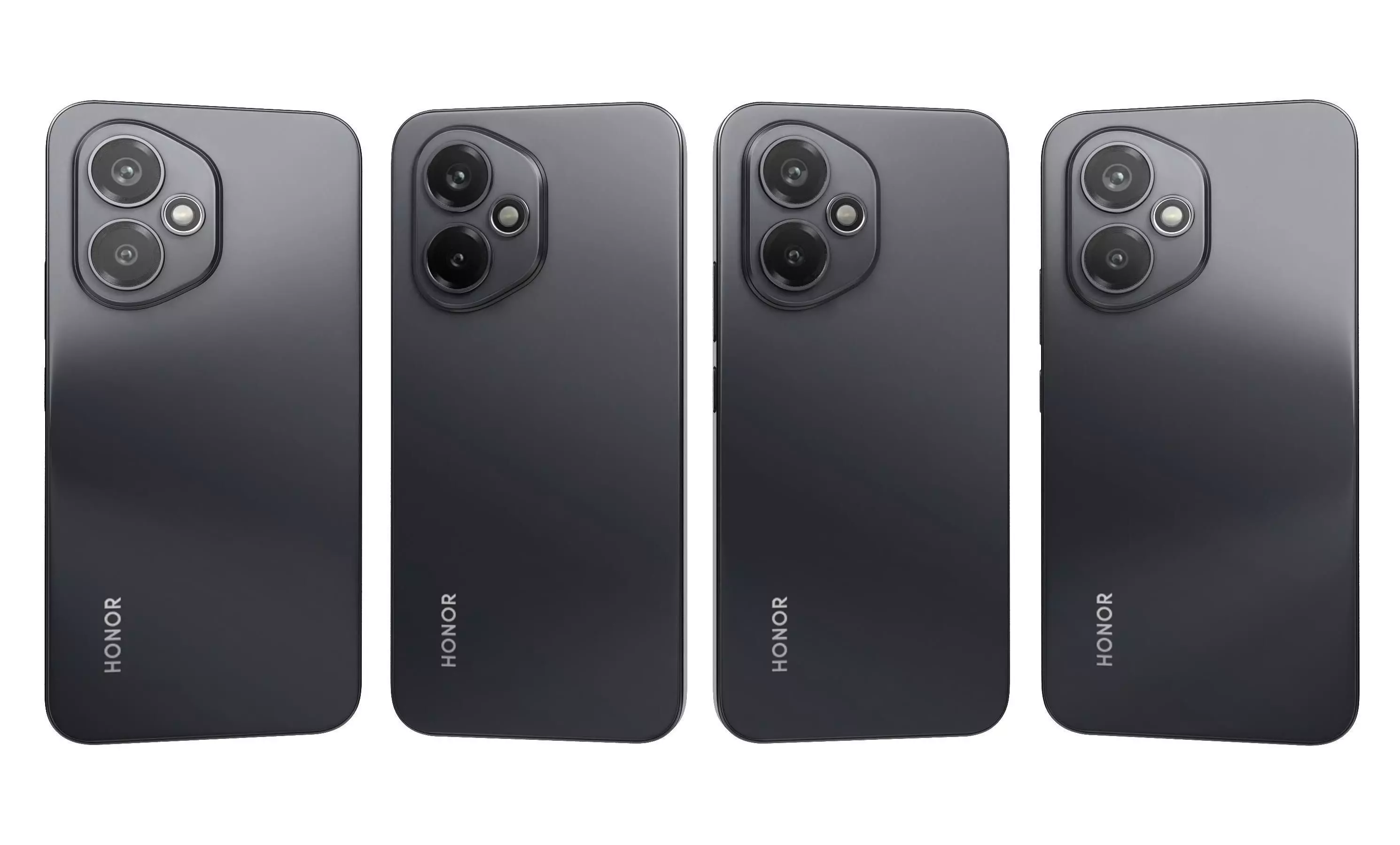 Honor 400 All Colors High Poly  3D model_27