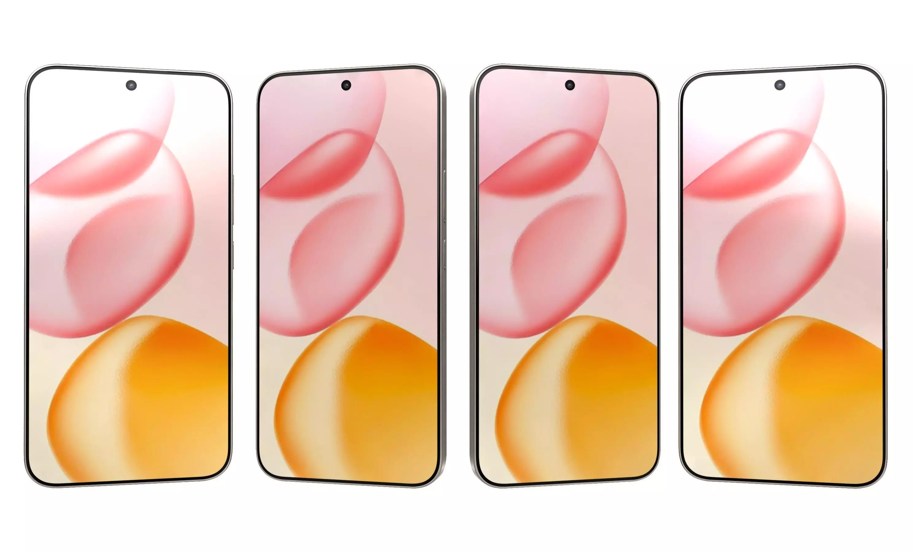 Honor 400 All Colors High Poly  3D model_8