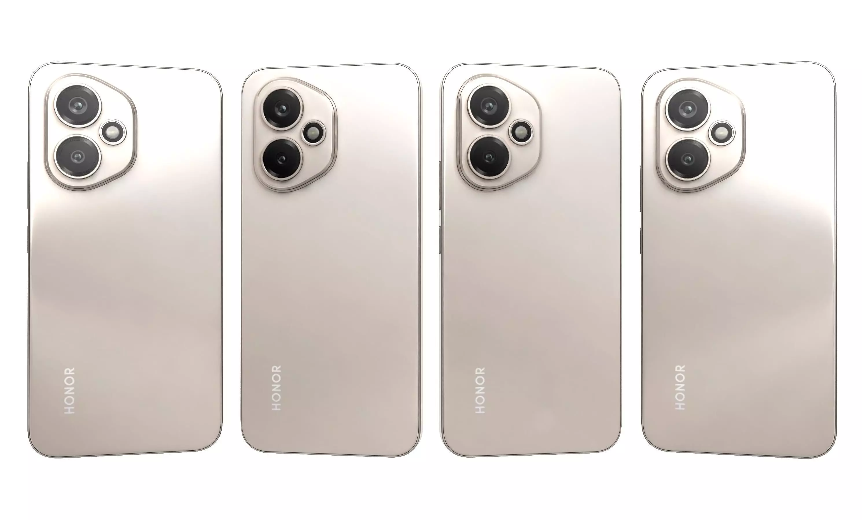 Honor 400 All Colors High Poly  3D model_22