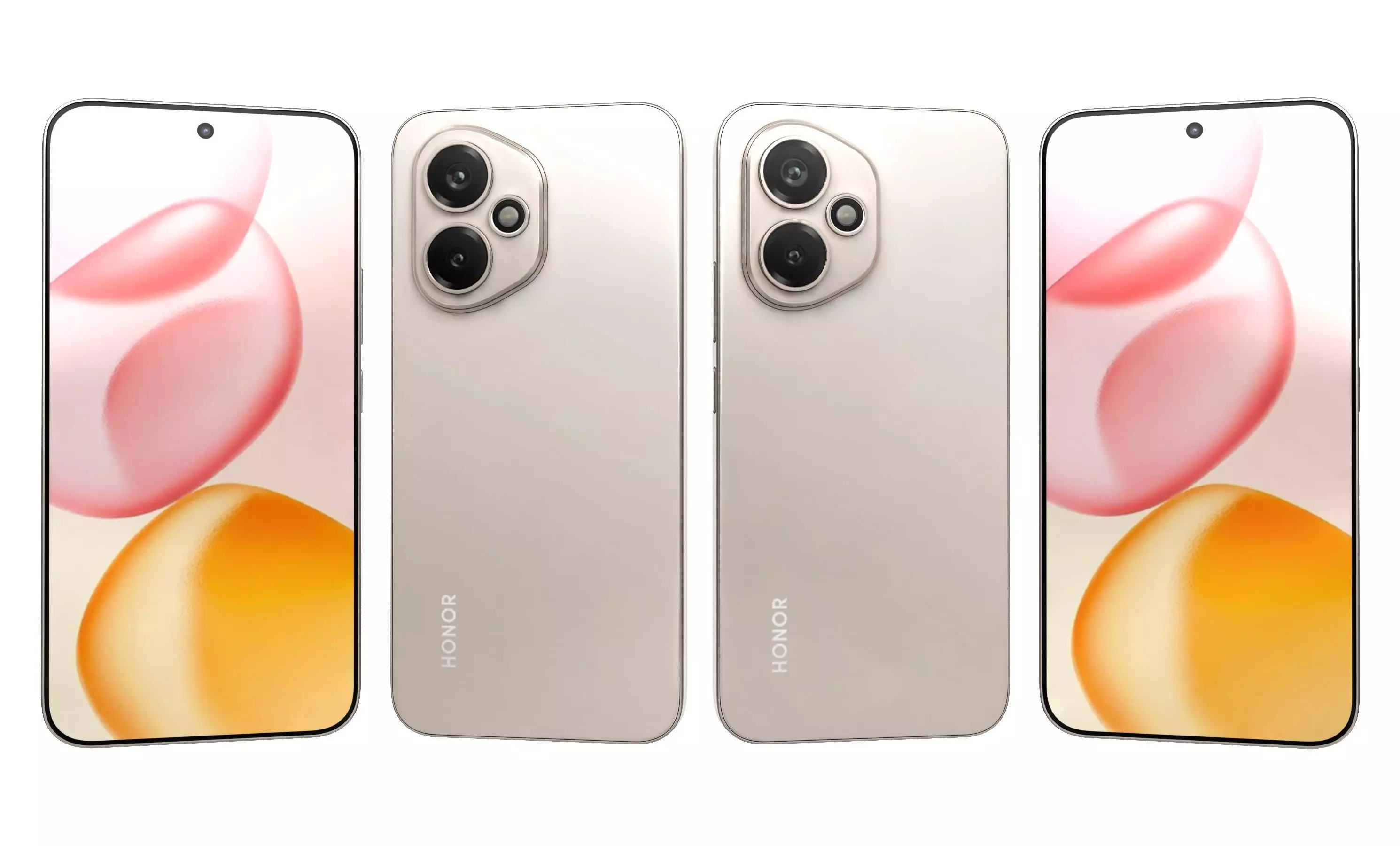 Honor 400 All Colors High Poly  3D model_19