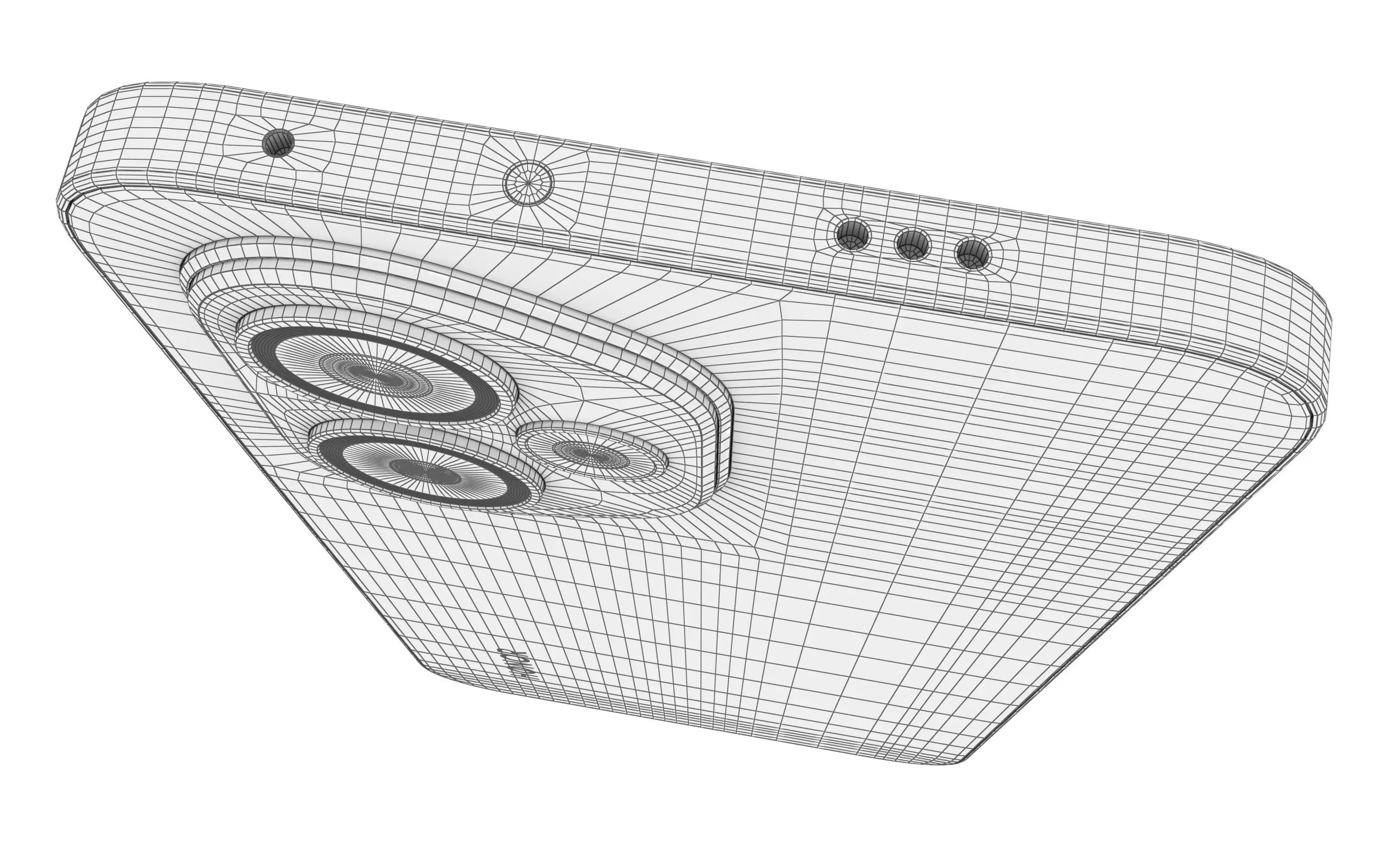 Honor 400 All Colors High Poly  3D model_12