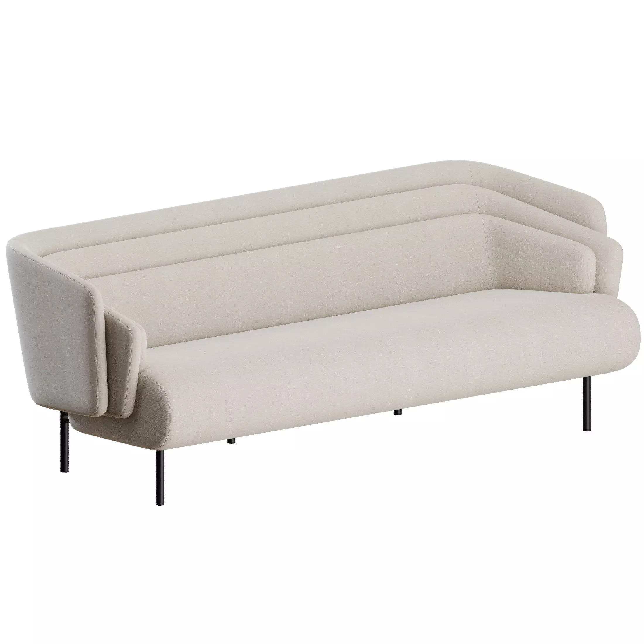 Hug Sofa by Delcourt Collection 3D model_0