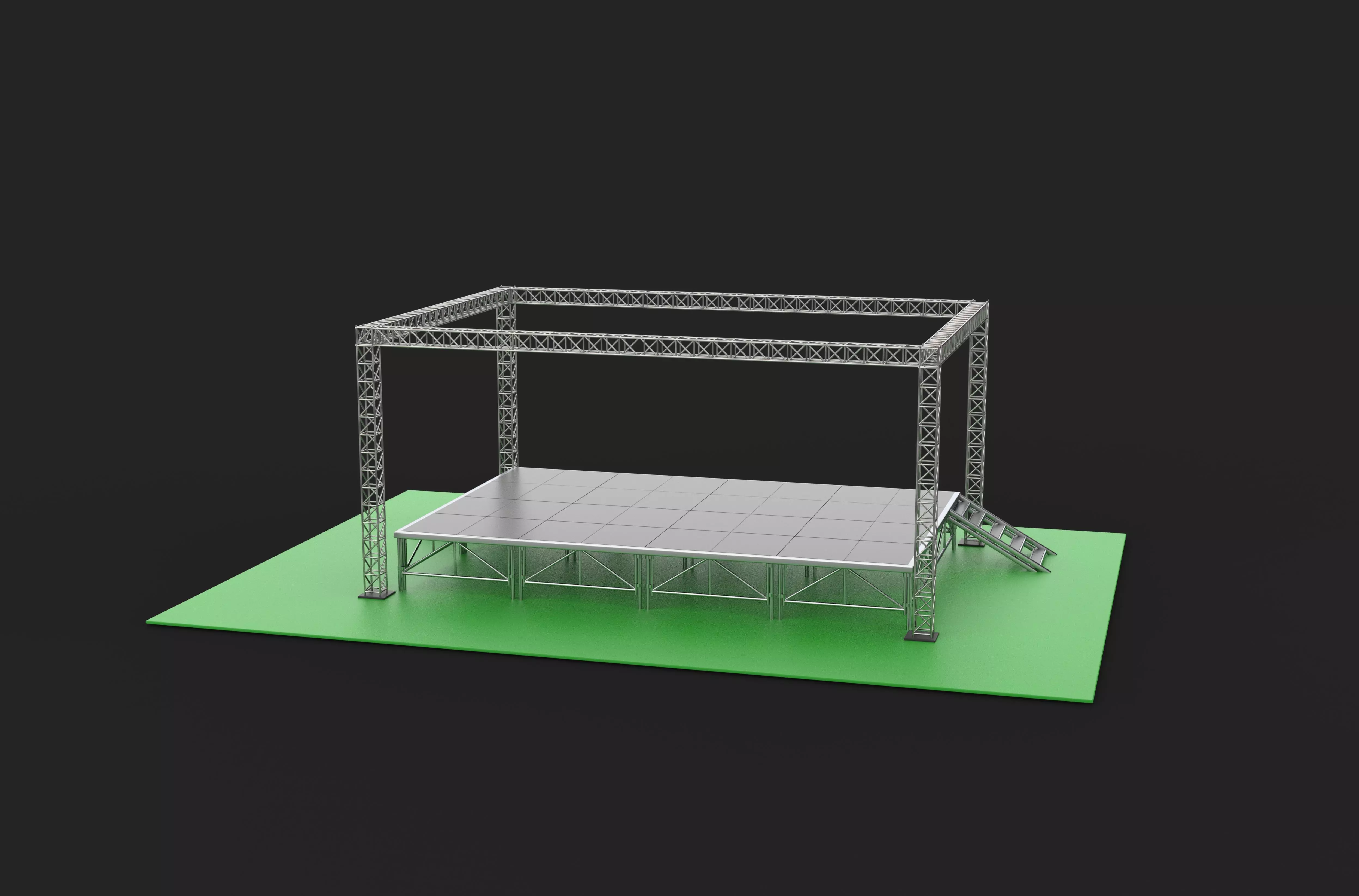 Global Truss System 3D model_7