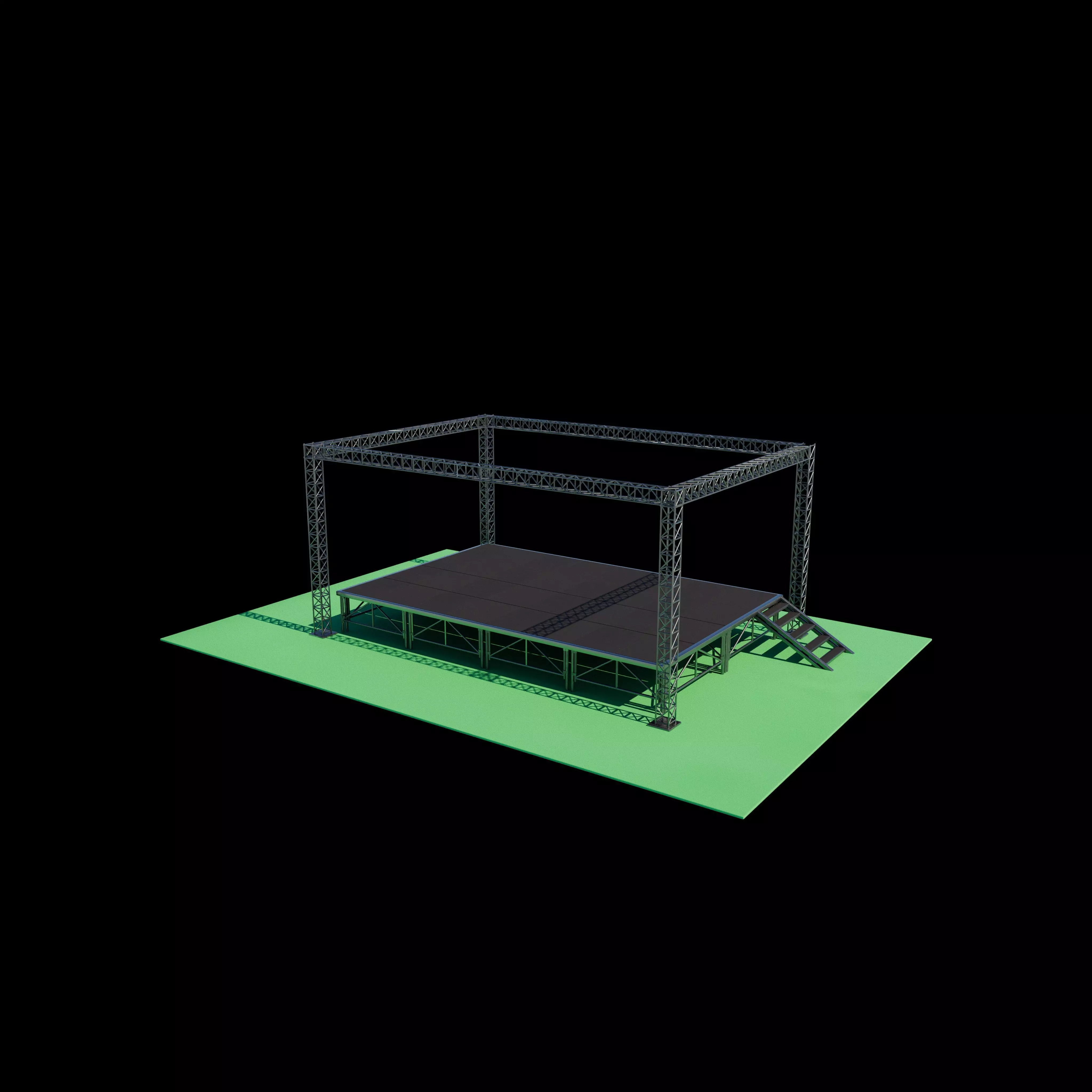 Global Truss System 3D model_3