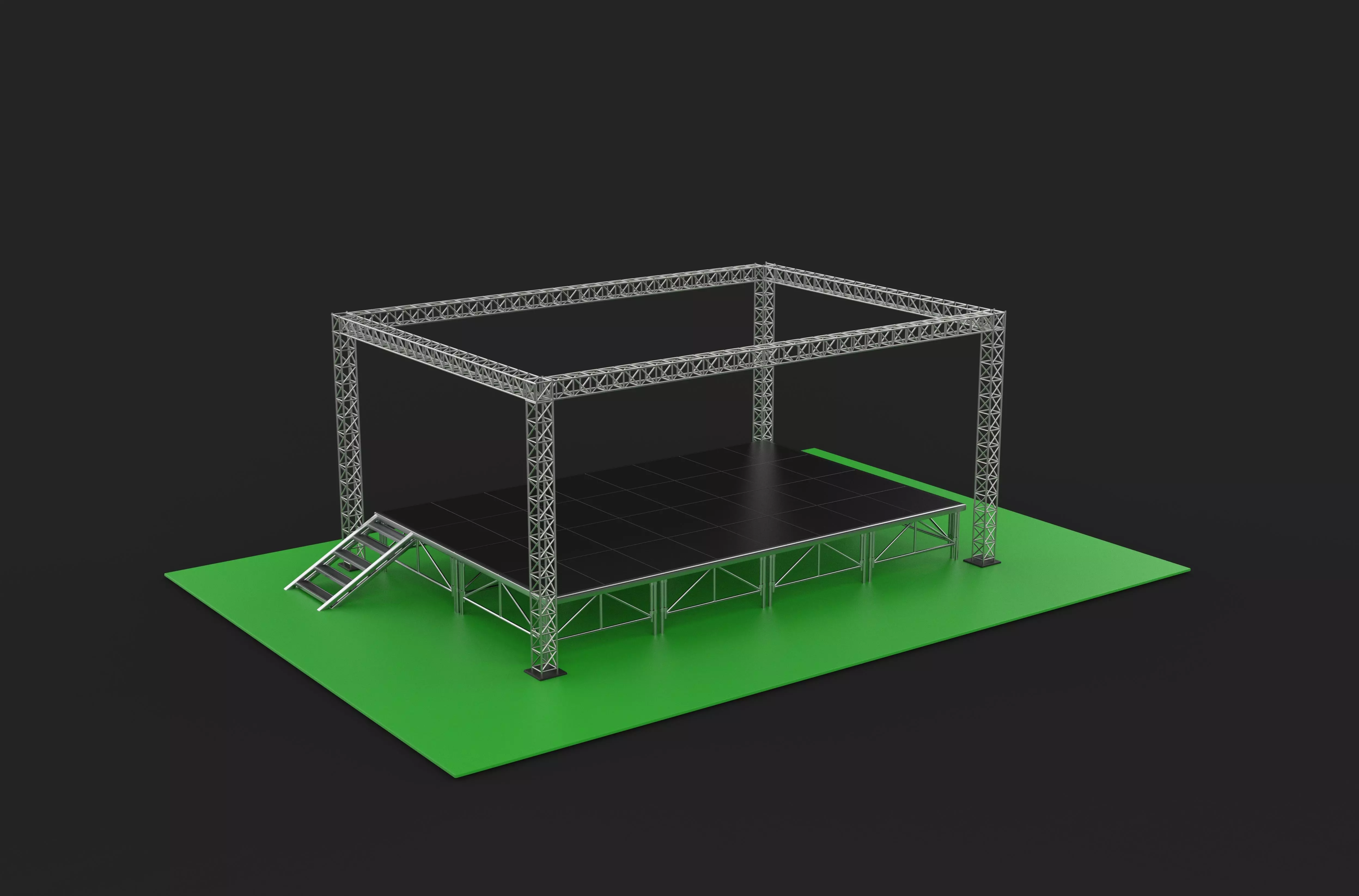 Global Truss System 3D model_9
