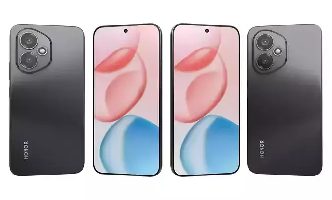 Honor 400 Midnight Black High Poly 