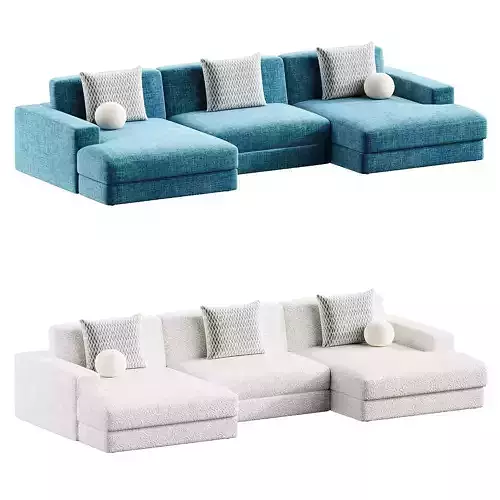 sofa leonard blue