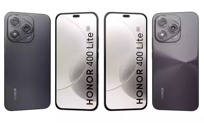 HONOR 400 Lite Black High Poly 
