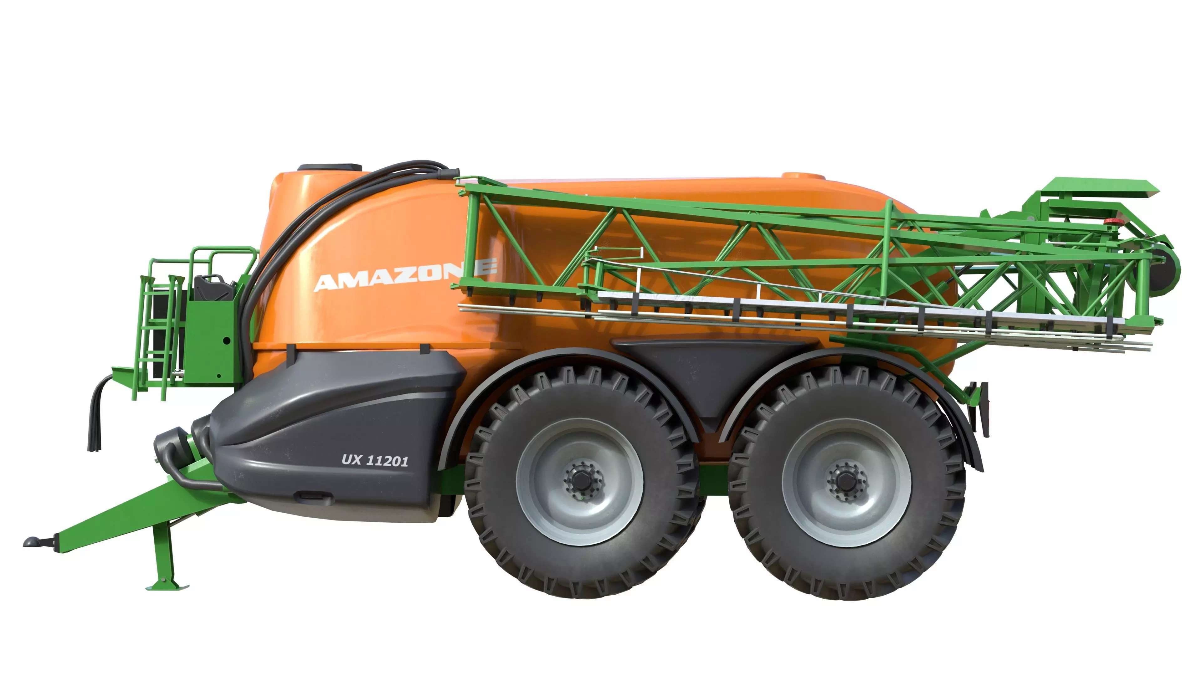 Amazone UX 11201 Trailed Field Sprayer Low-poly 3D model_6