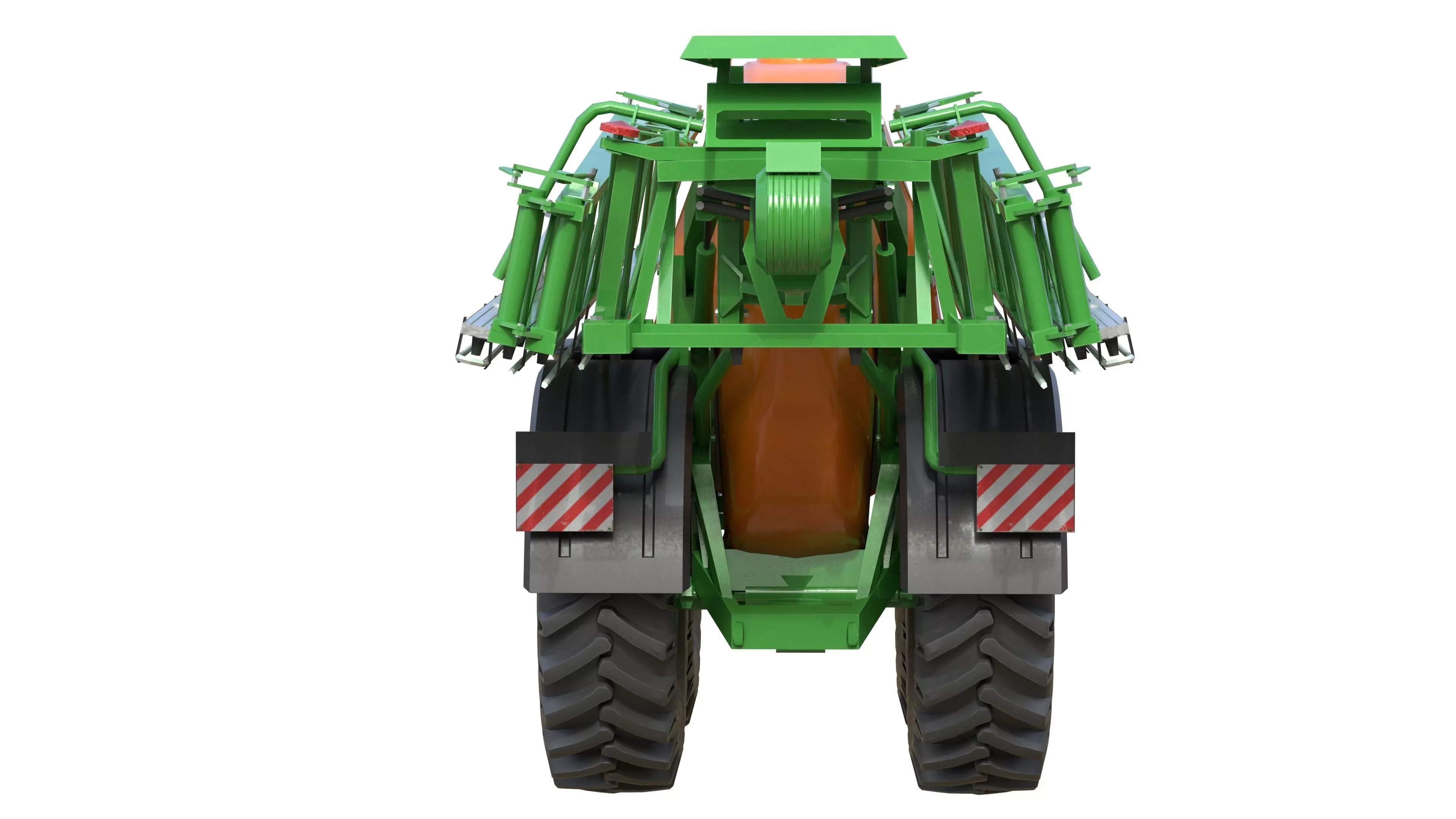 Amazone UX 11201 Trailed Field Sprayer Low-poly 3D model_9