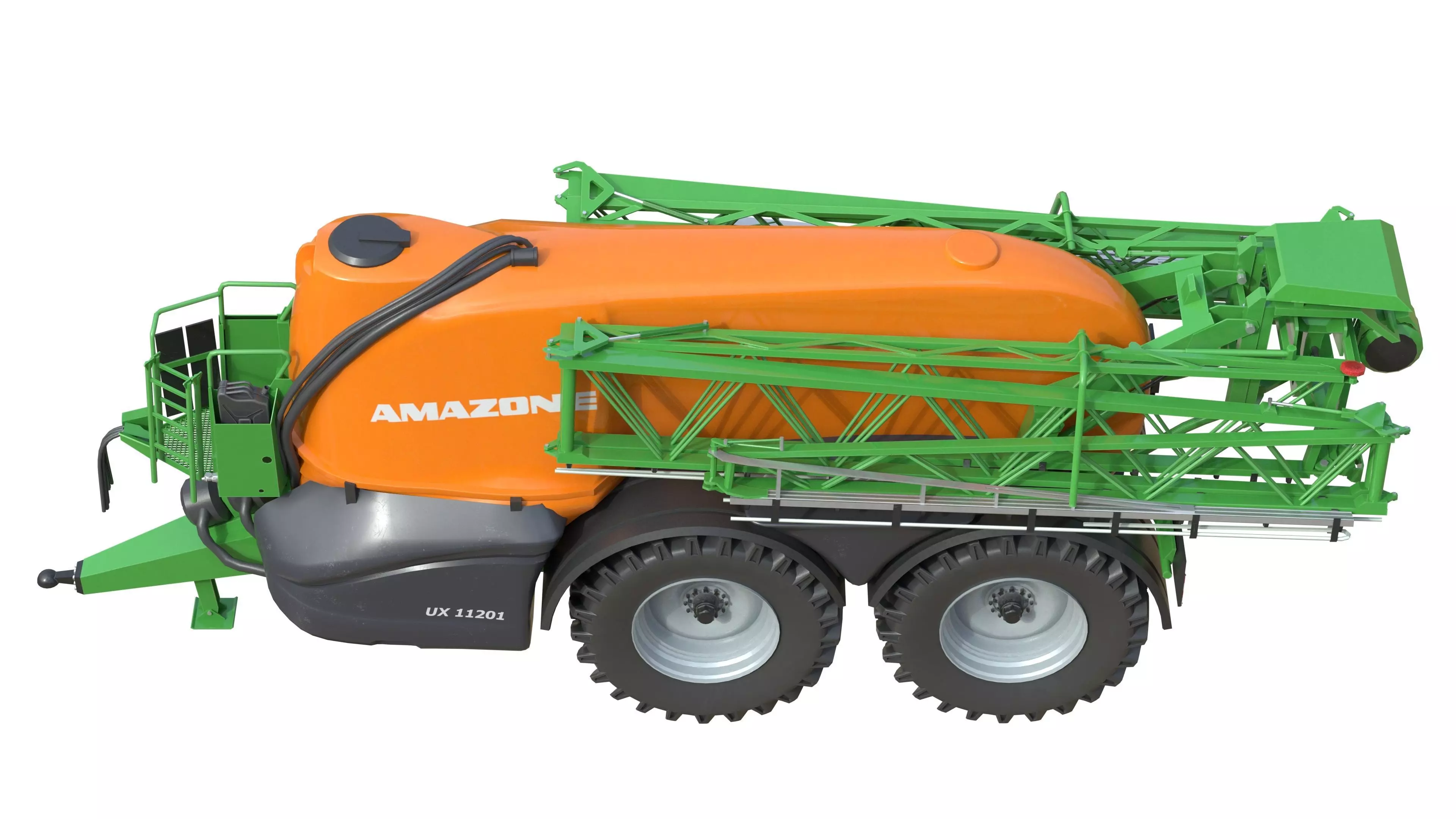 Amazone UX 11201 Trailed Field Sprayer Low-poly 3D model_7