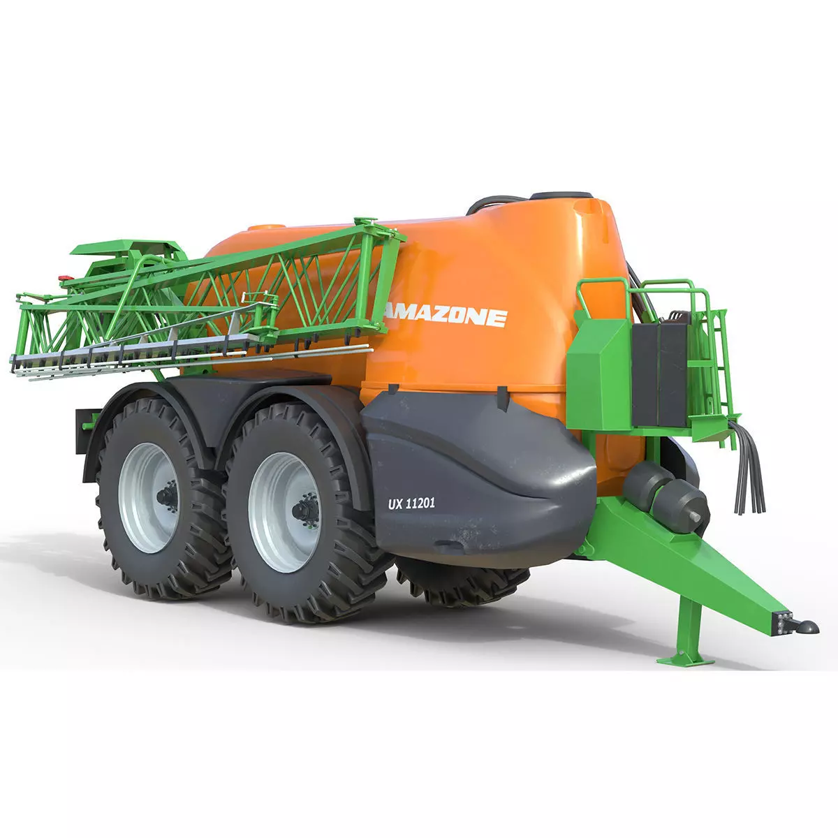 Amazone UX 11201 Trailed Field Sprayer Low-poly 3D model_0