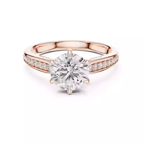Round Diamond Solitaire Ring