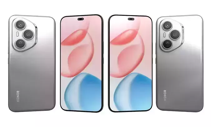 HONOR 400 Pro Lunar Grey High Poly 