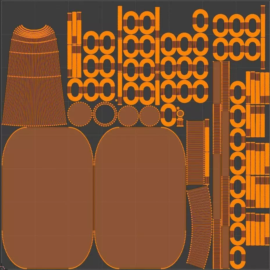 Alphabet A Chain Black Candleholder 3D Model True 4K PBR Render Low-poly 3D model_12