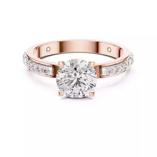 Round Diamond Solitaire Ring