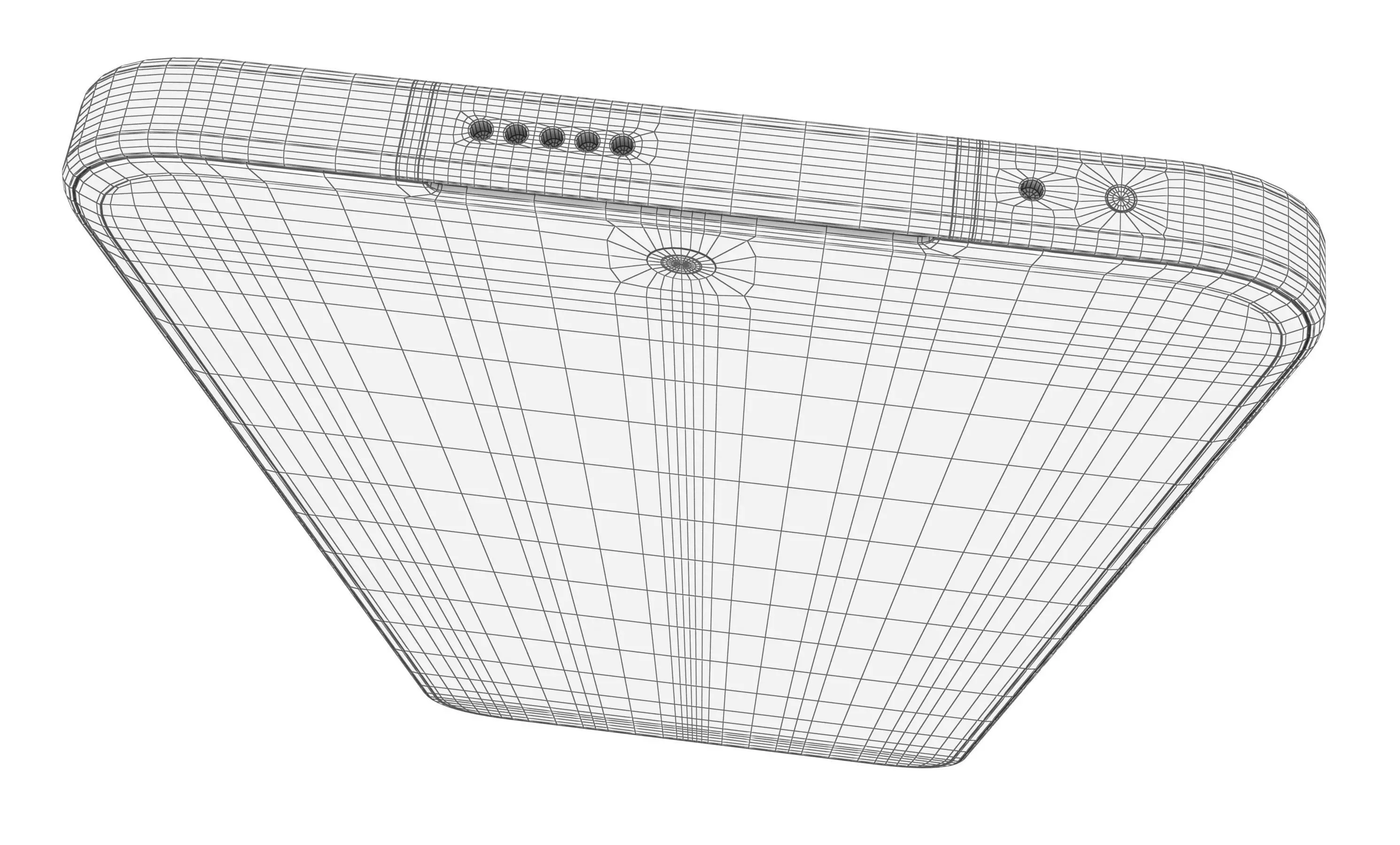 Honor GT Pro Ice Crystal White High Poly 3D model_12