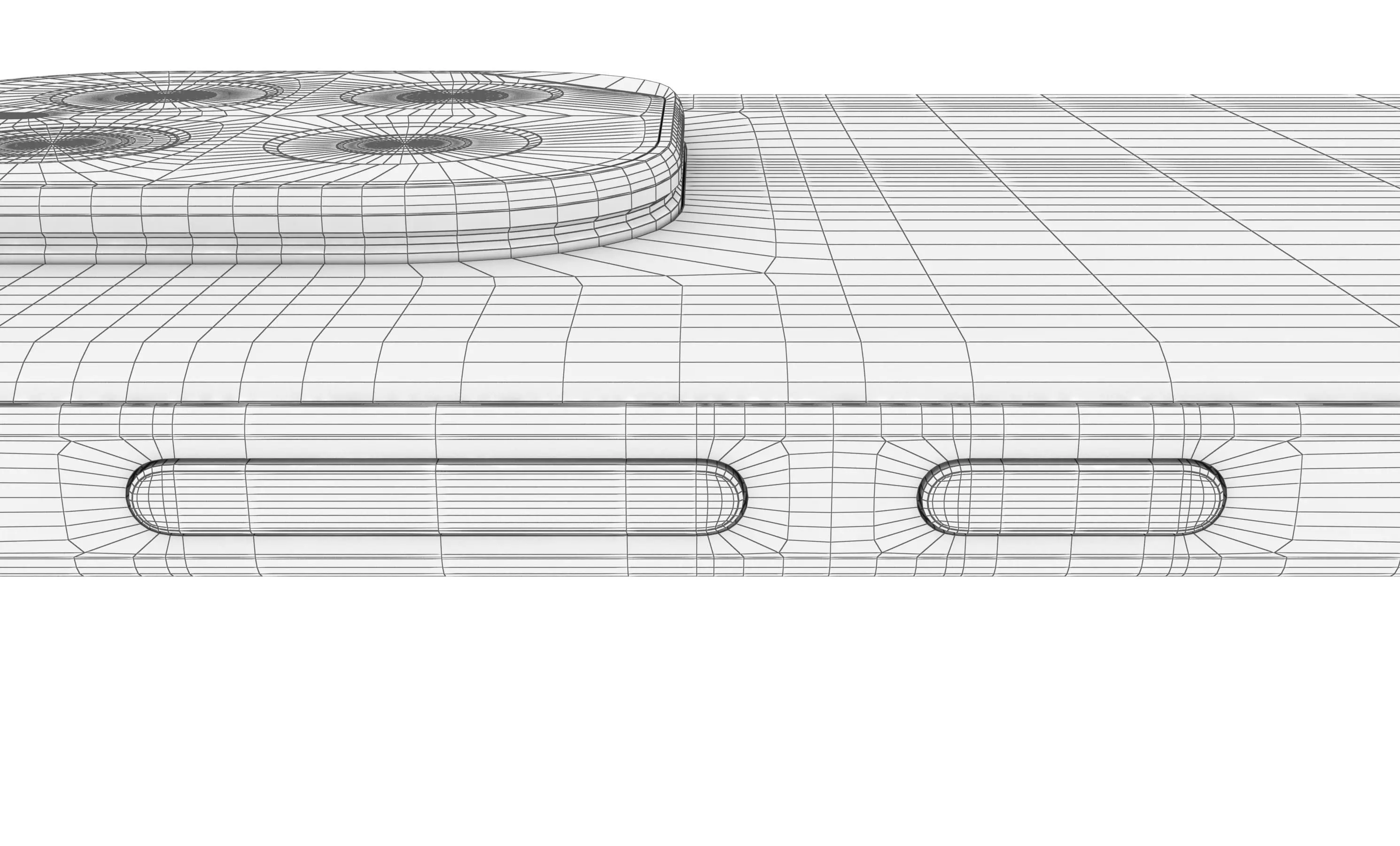 Honor GT Pro Ice Crystal White High Poly 3D model_20