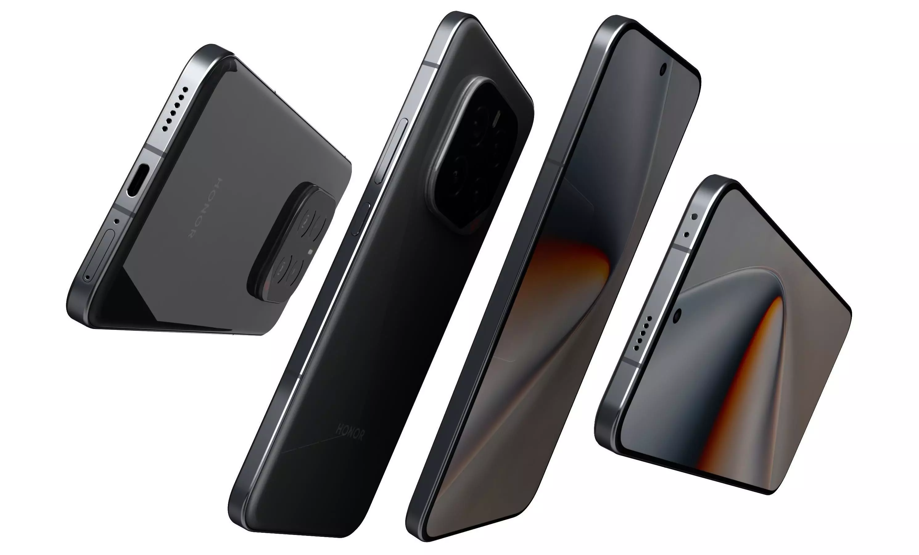 Honor GT Pro Phantom Black High Poly 3D model_5