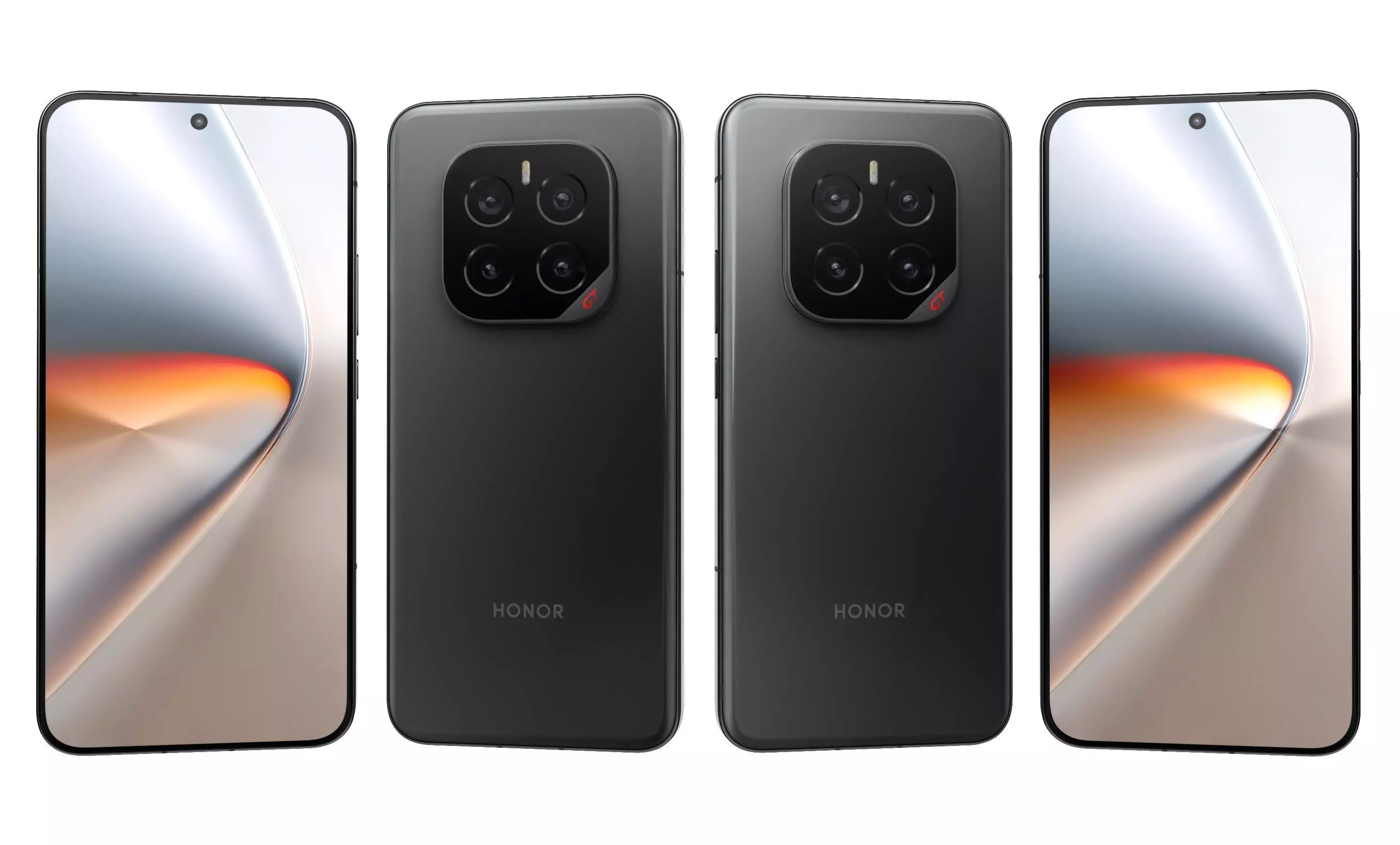 Honor GT Pro Phantom Black High Poly 3D model_19