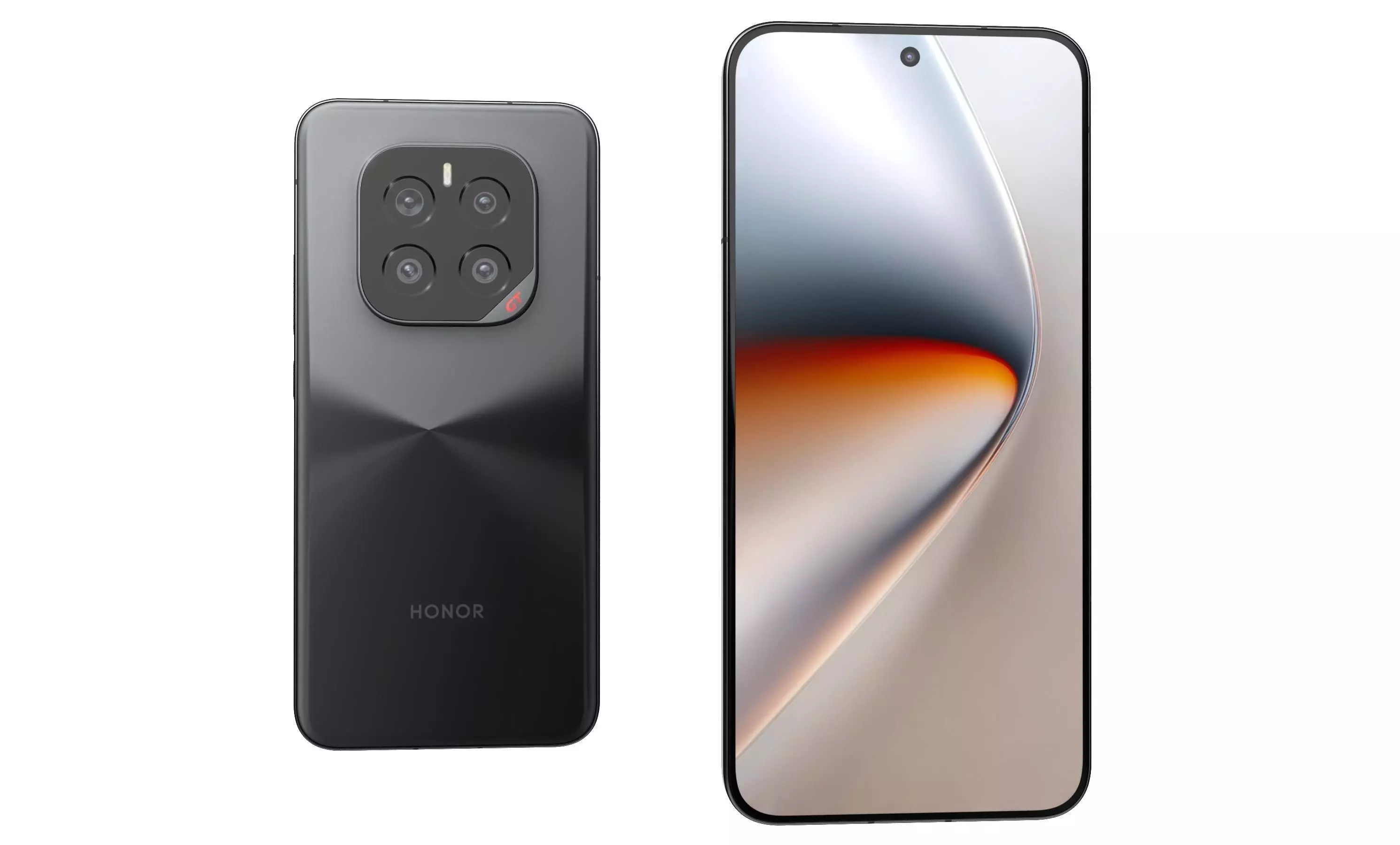 Honor GT Pro Phantom Black High Poly 3D model_28