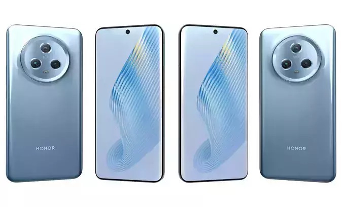 Honor Magic 5 Blue High Poly 