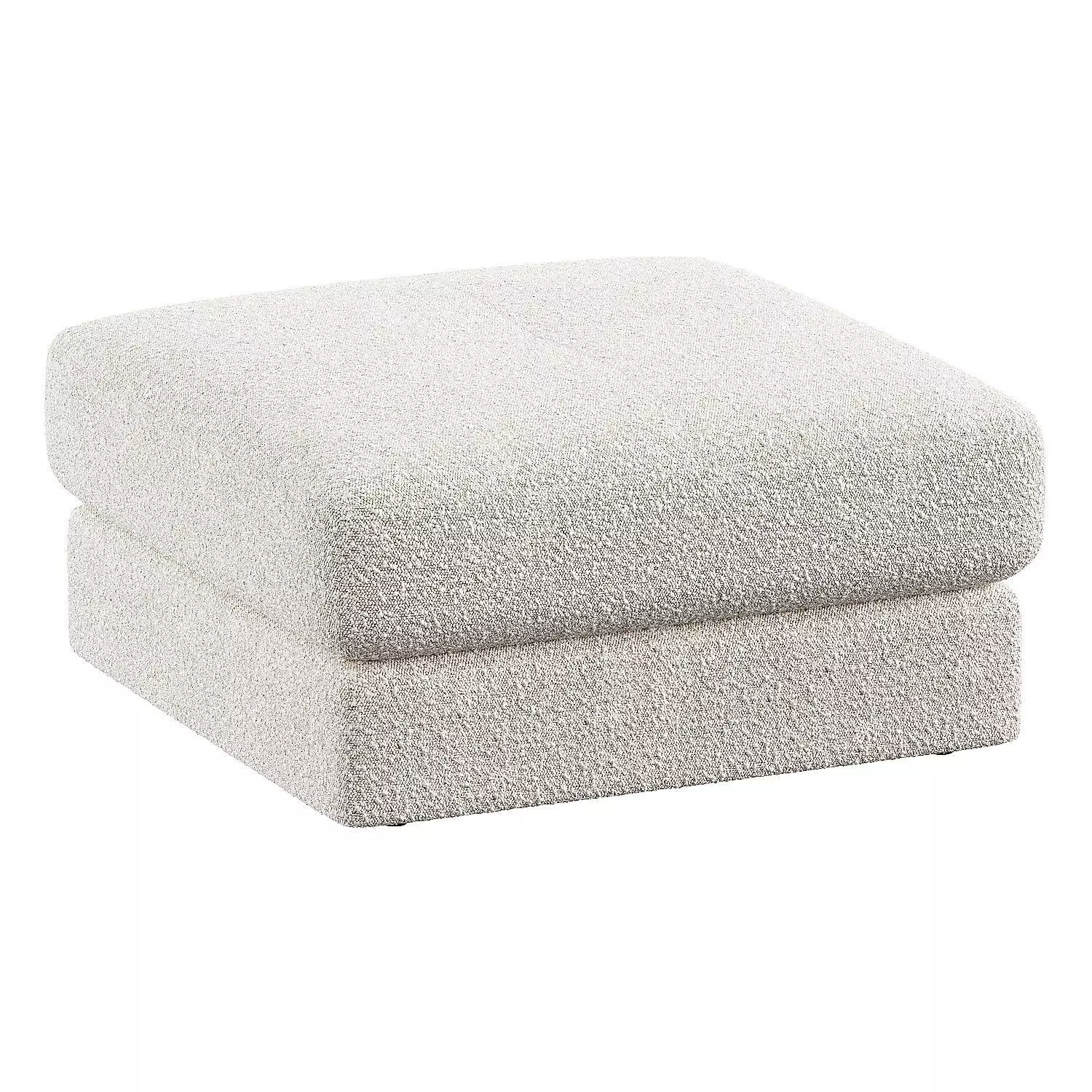 pouf leonard brown 3D model_1