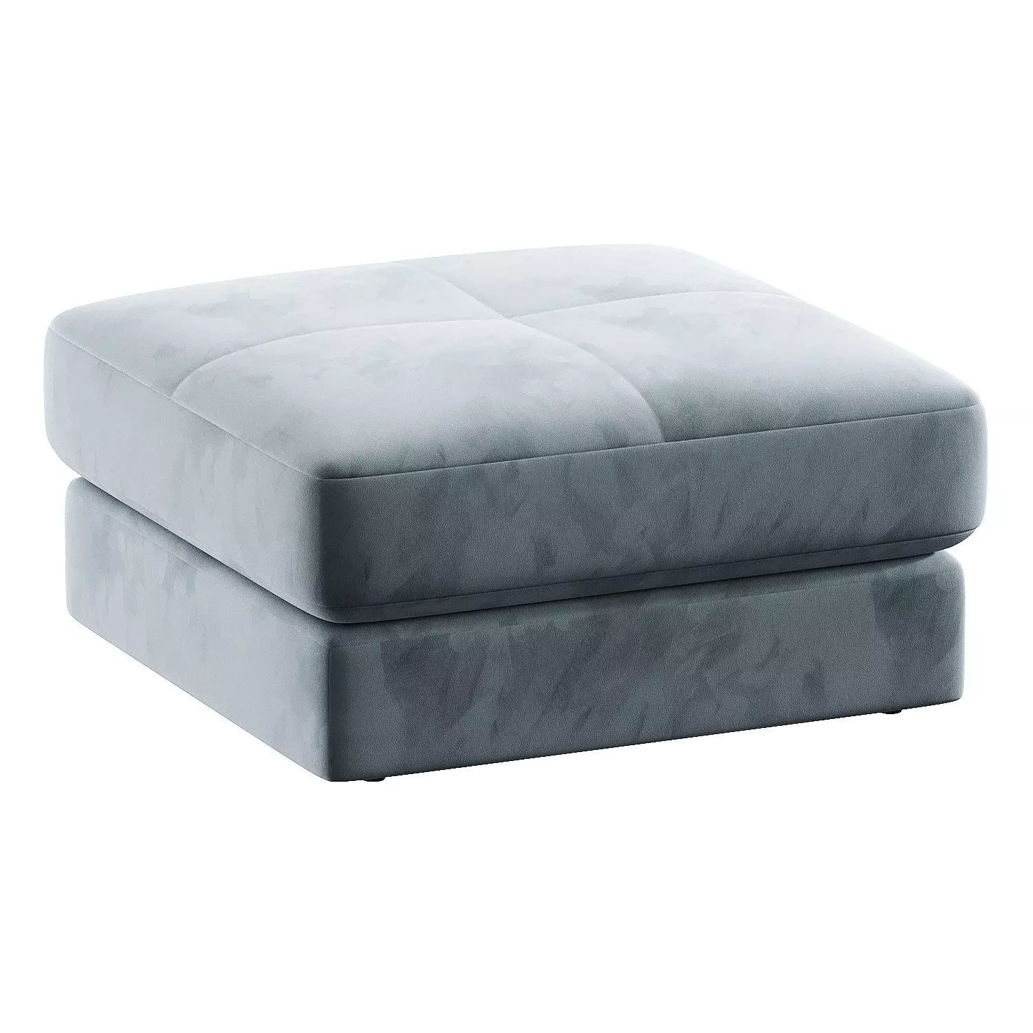 pouf leonard brown 3D model_3